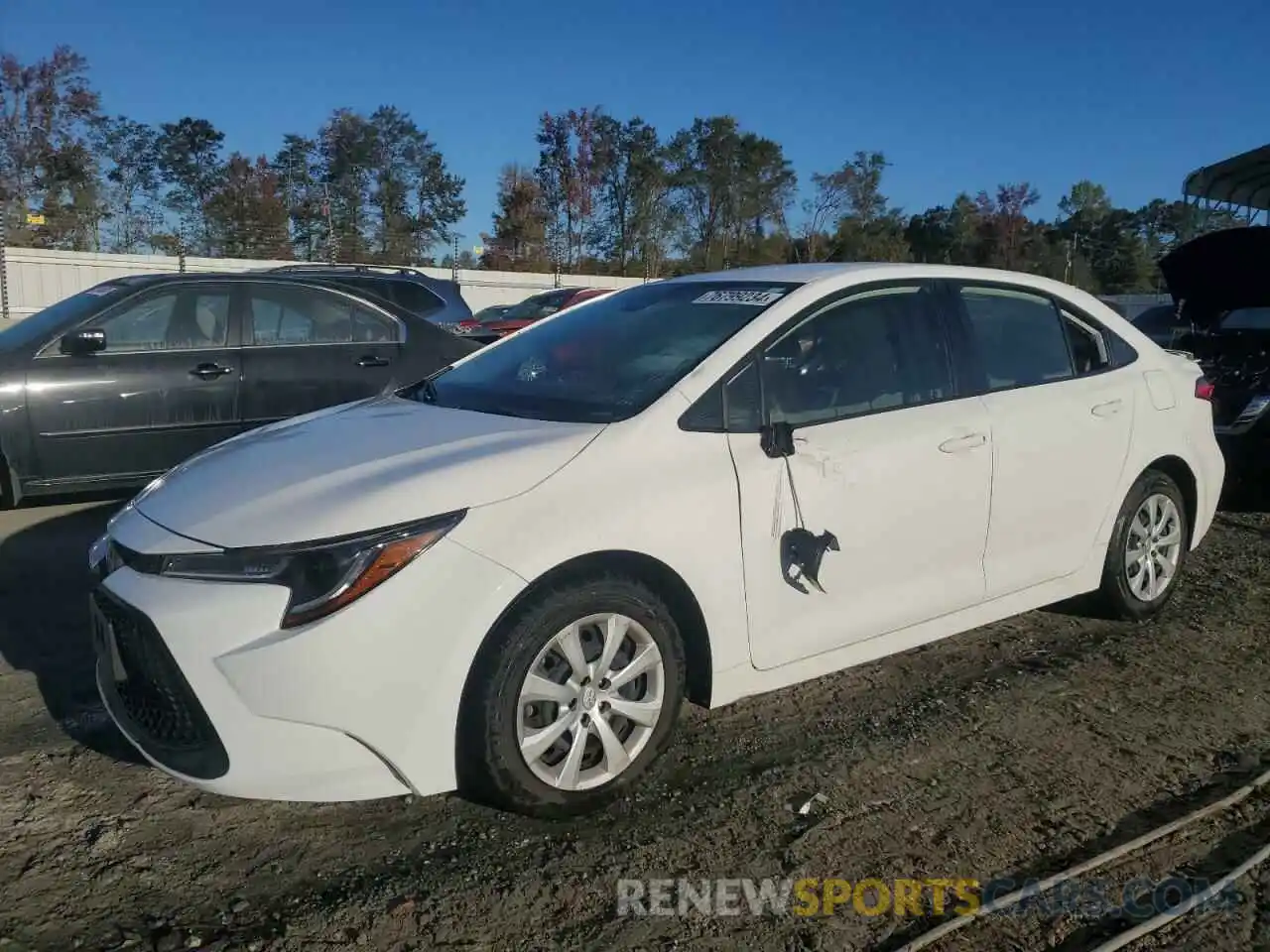 1 Photograph of a damaged car JTDEPMAE0N3016885 TOYOTA COROLLA 2022