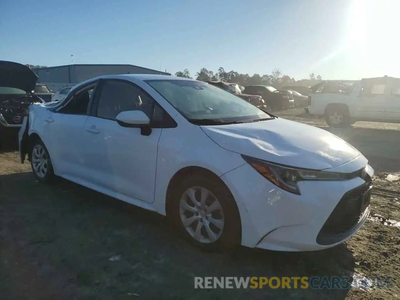 4 Photograph of a damaged car JTDEPMAE0N3016885 TOYOTA COROLLA 2022