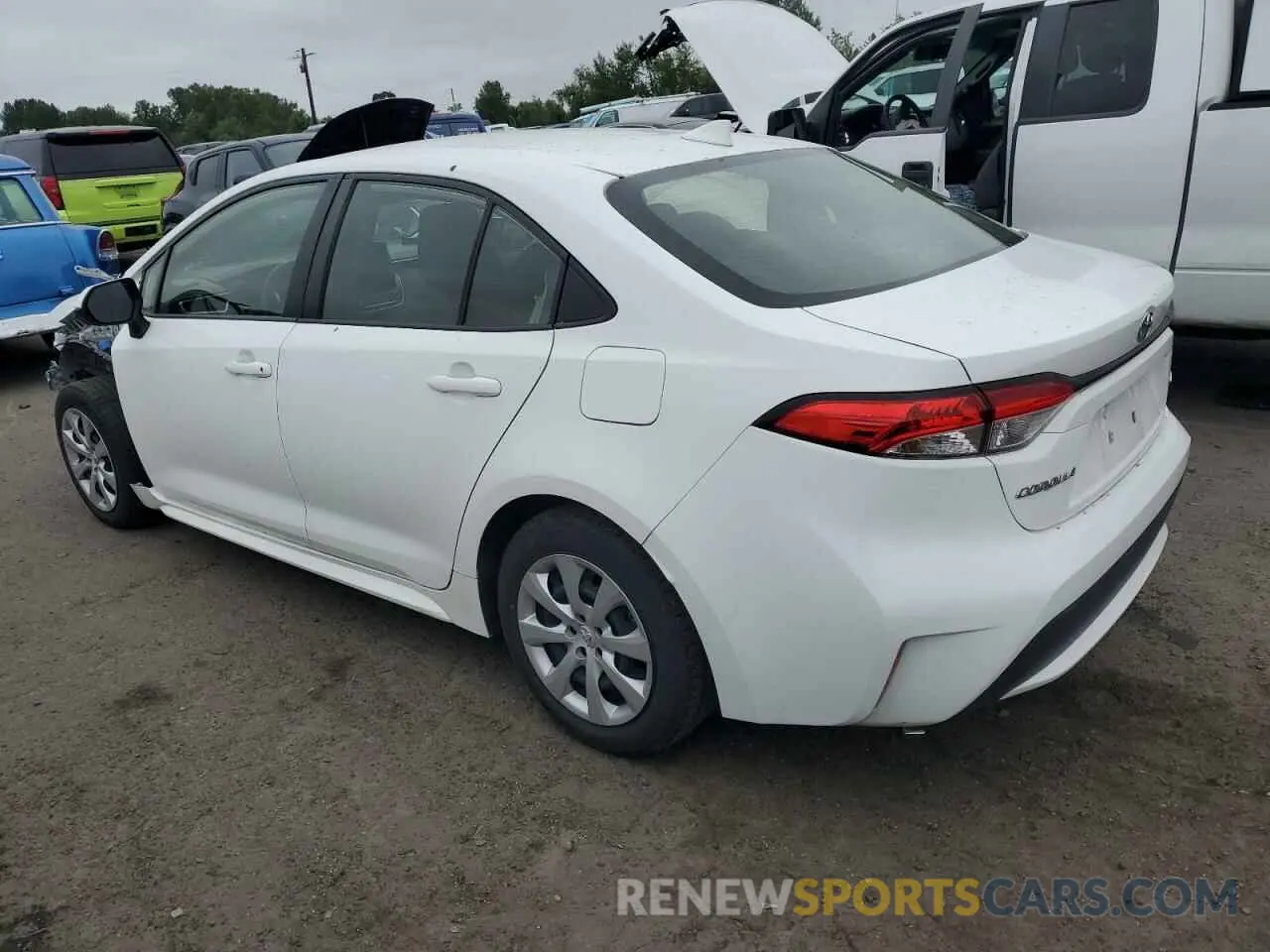 2 Photograph of a damaged car JTDEPMAE0N3020466 TOYOTA COROLLA 2022