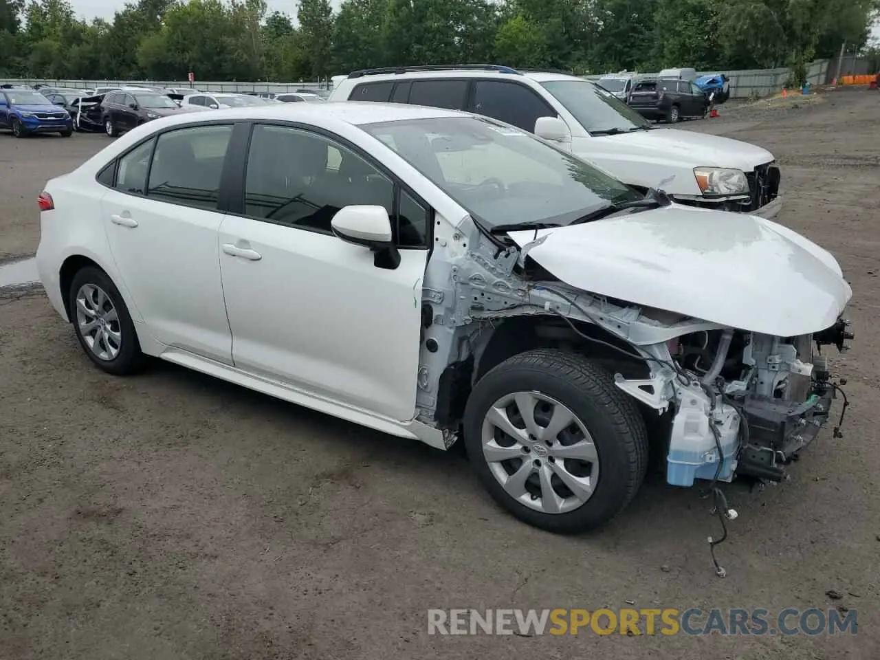 4 Photograph of a damaged car JTDEPMAE0N3020466 TOYOTA COROLLA 2022