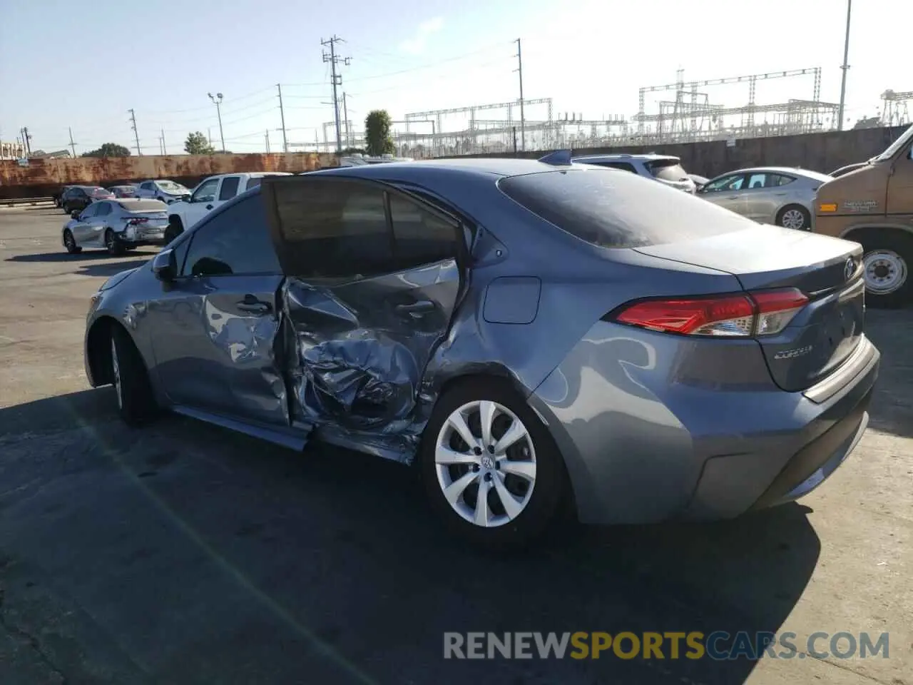 2 Photograph of a damaged car JTDEPMAE0N3023920 TOYOTA COROLLA 2022