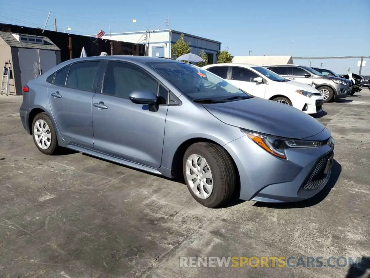 4 Photograph of a damaged car JTDEPMAE0N3023920 TOYOTA COROLLA 2022