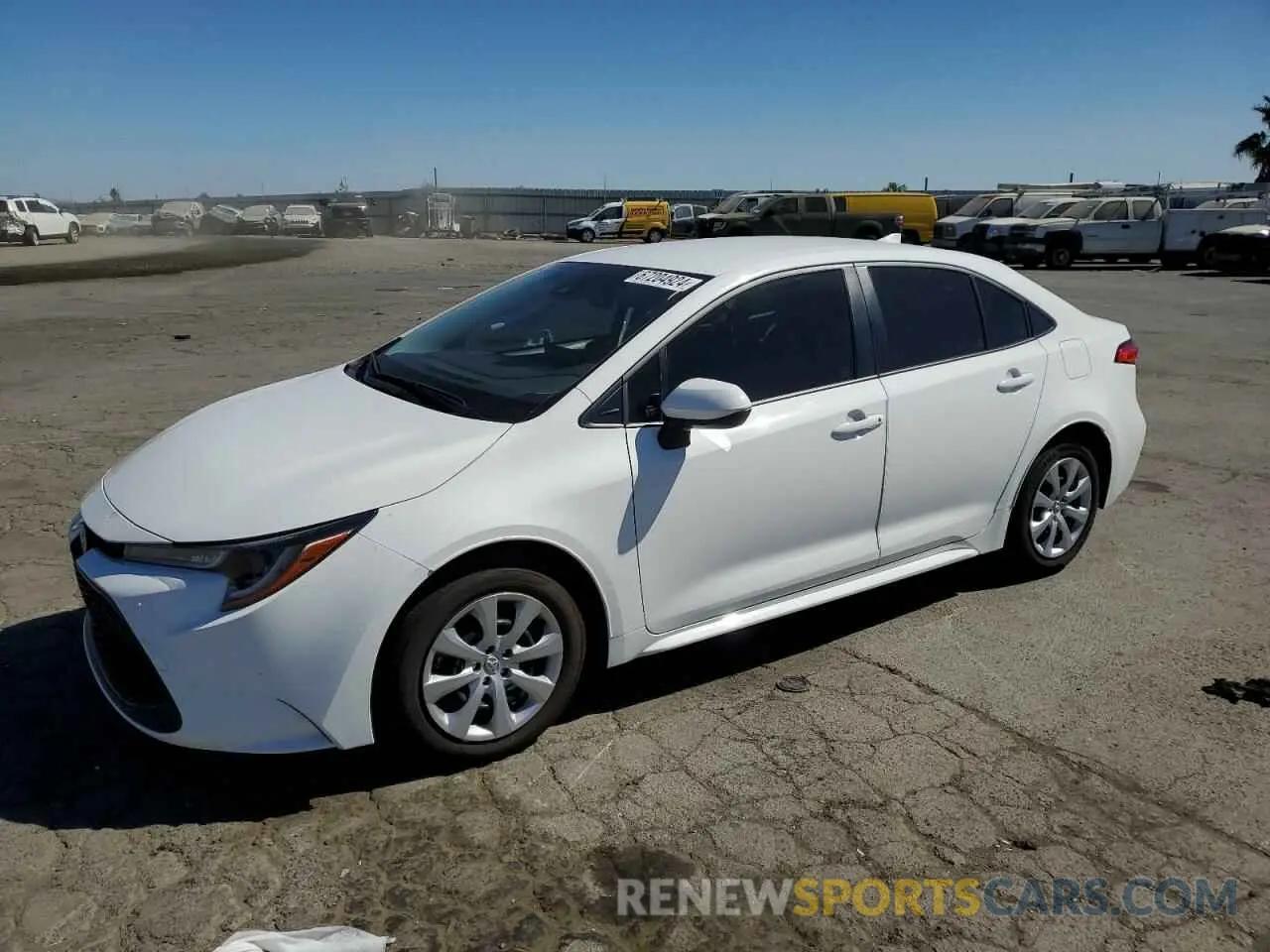 1 Photograph of a damaged car JTDEPMAE0N3032522 TOYOTA COROLLA 2022