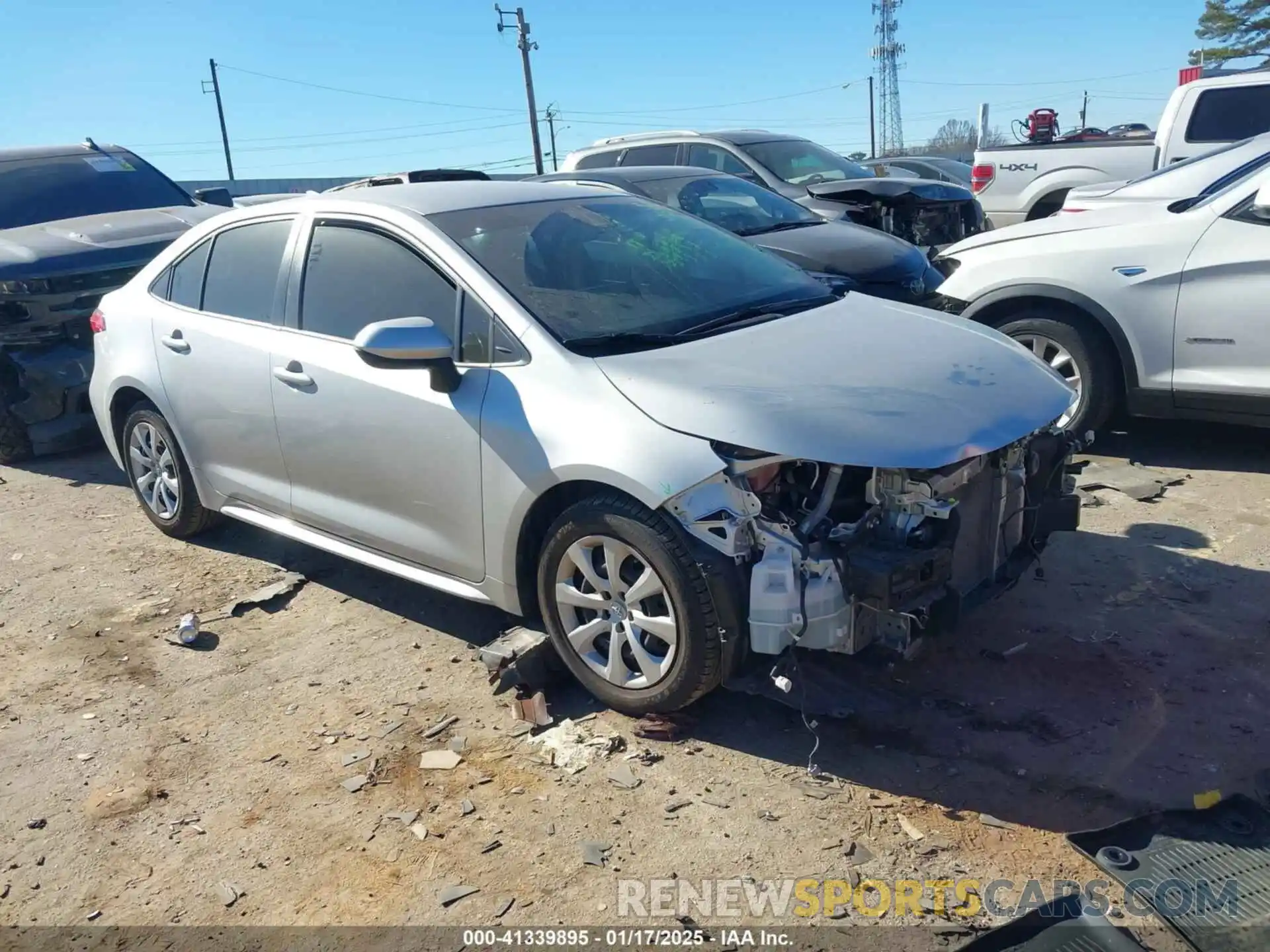 1 Photograph of a damaged car JTDEPMAE0NJ190645 TOYOTA COROLLA 2022