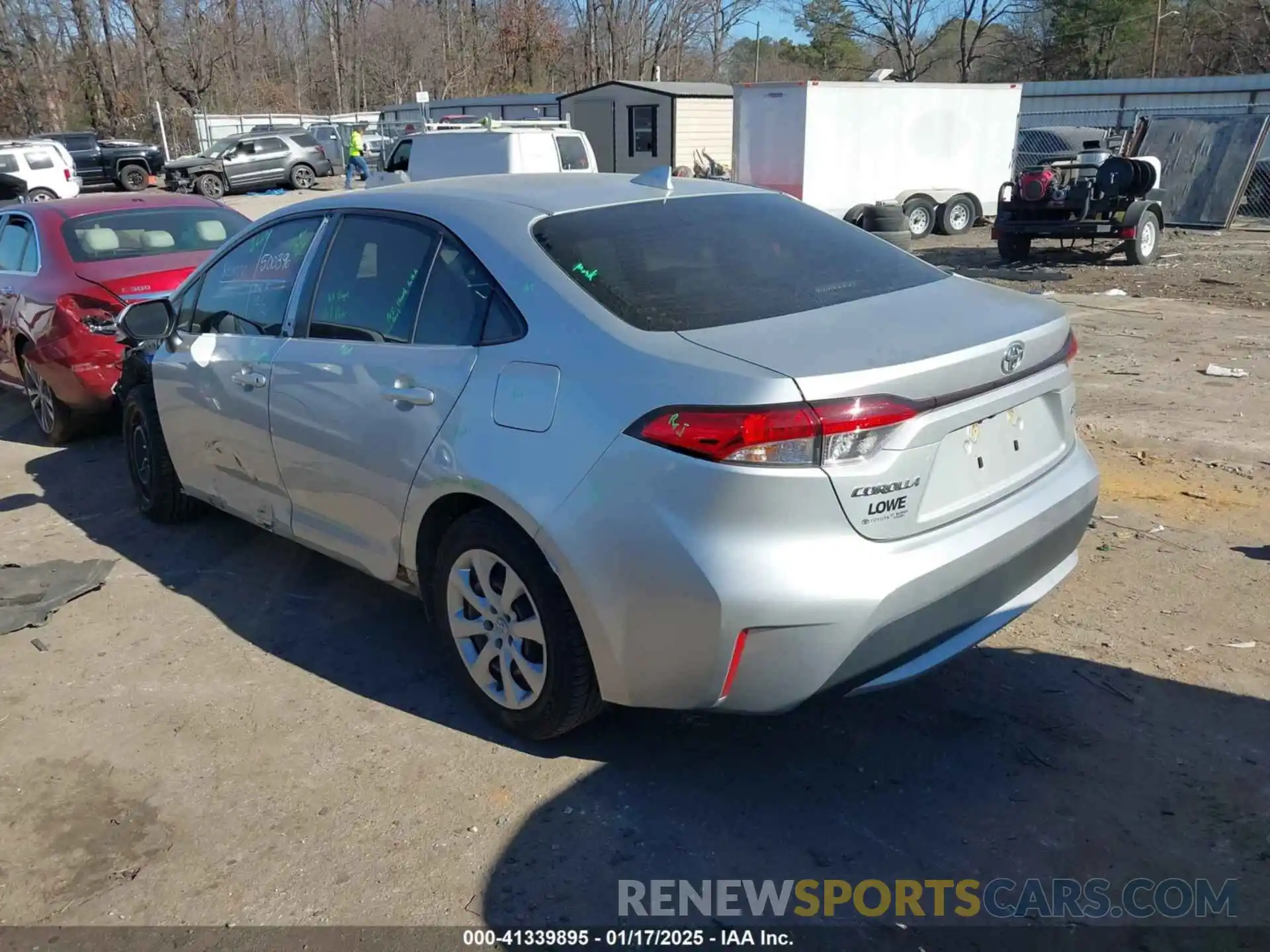 3 Photograph of a damaged car JTDEPMAE0NJ190645 TOYOTA COROLLA 2022