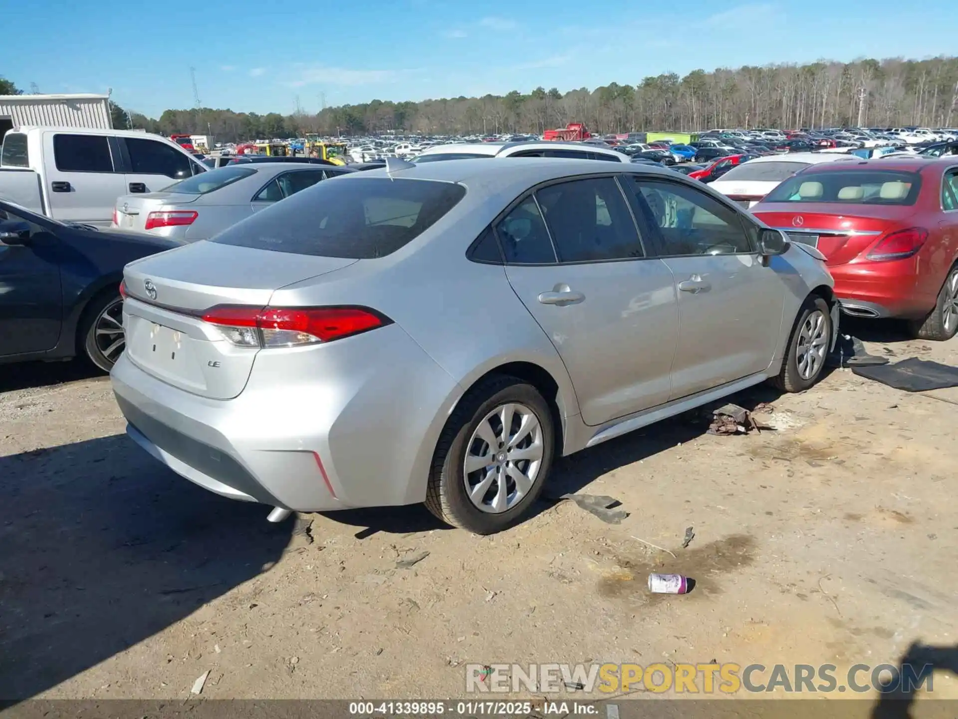 4 Photograph of a damaged car JTDEPMAE0NJ190645 TOYOTA COROLLA 2022