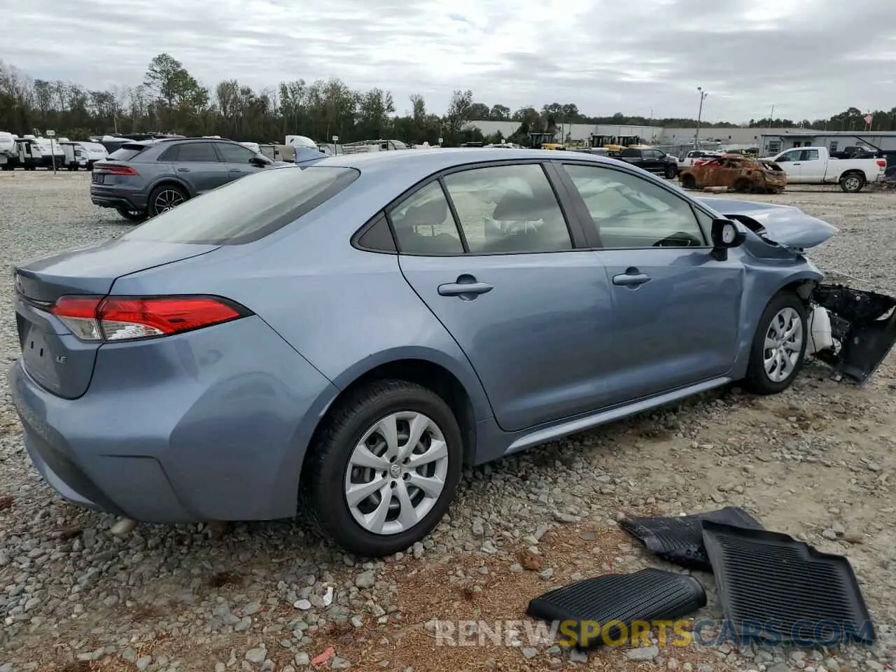 3 Photograph of a damaged car JTDEPMAE0NJ190659 TOYOTA COROLLA 2022