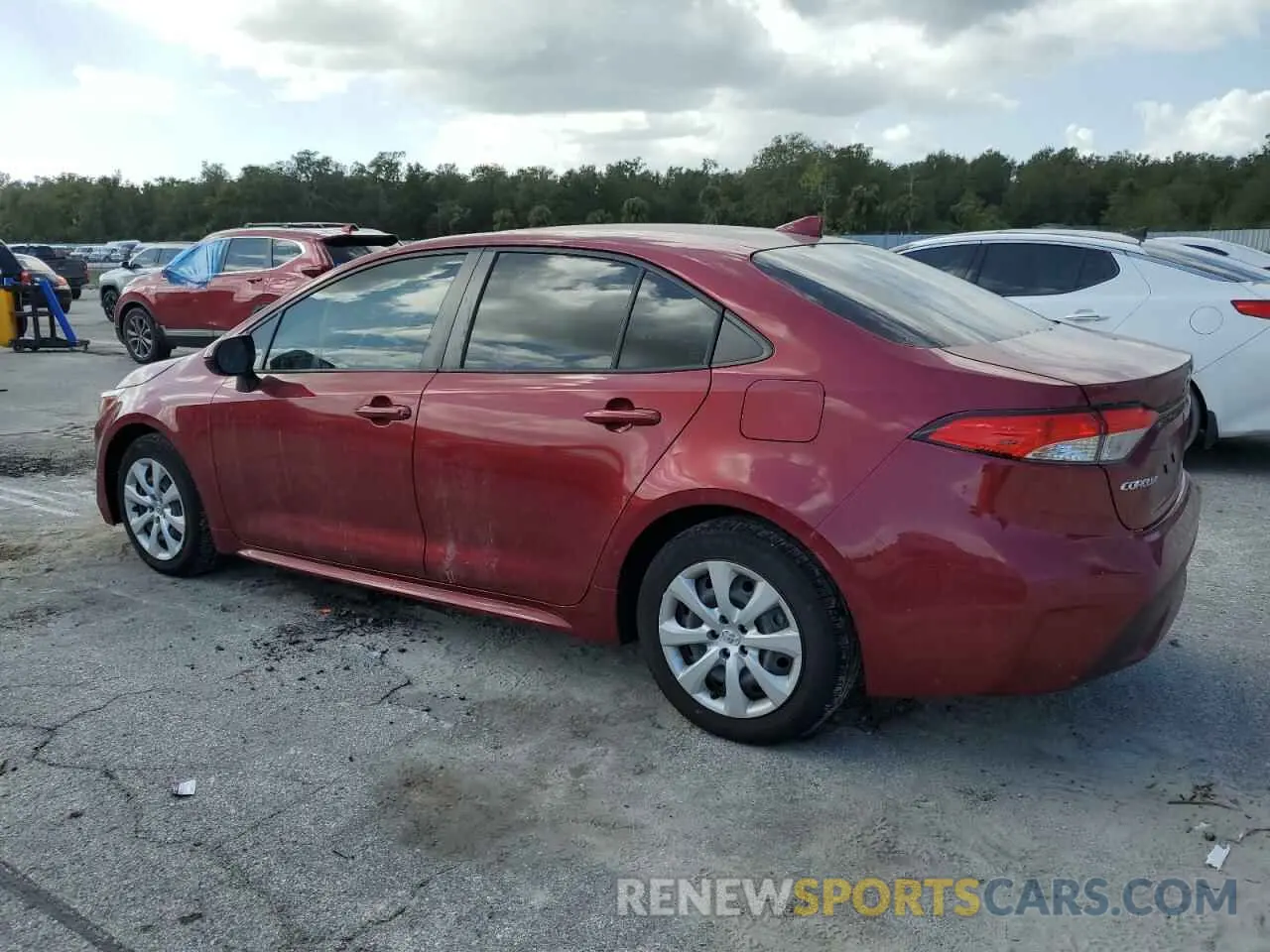 2 Photograph of a damaged car JTDEPMAE0NJ191620 TOYOTA COROLLA 2022