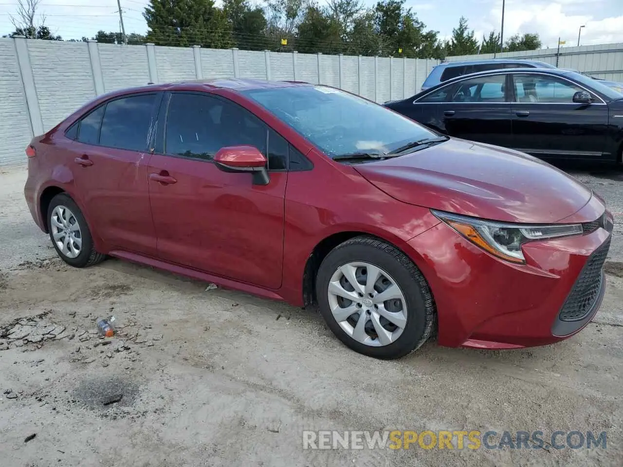 4 Photograph of a damaged car JTDEPMAE0NJ191620 TOYOTA COROLLA 2022