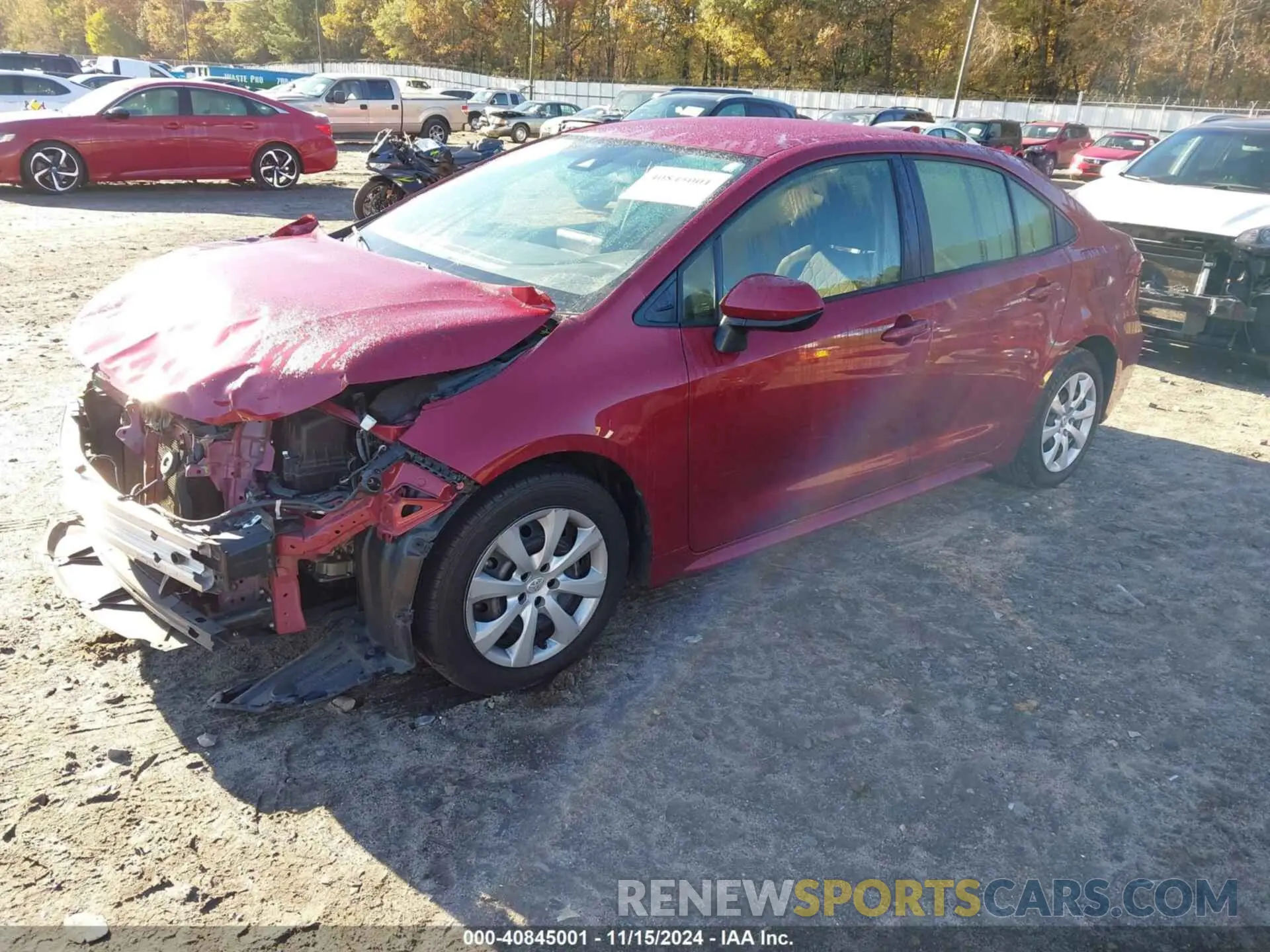 2 Photograph of a damaged car JTDEPMAE0NJ191990 TOYOTA COROLLA 2022