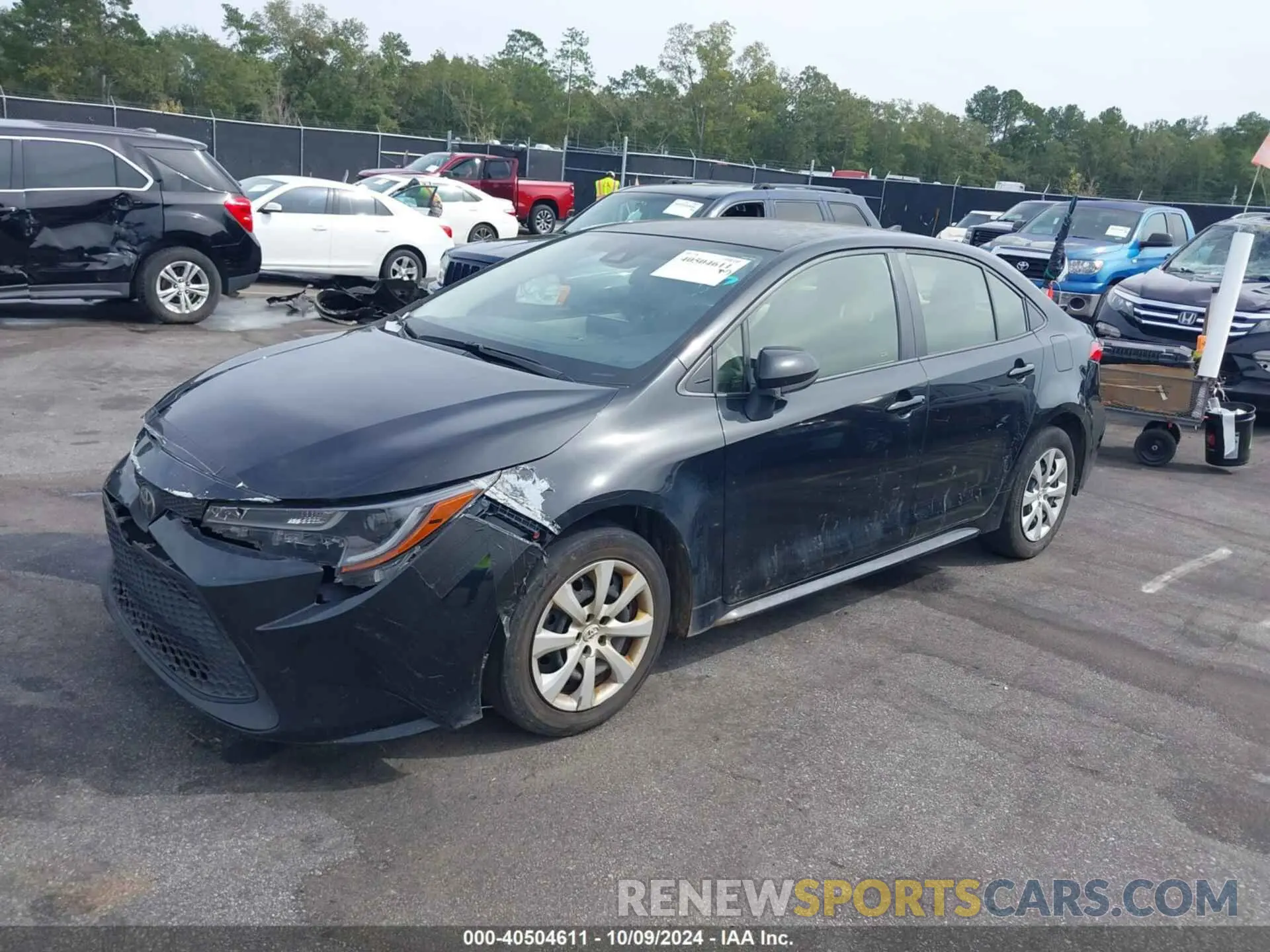 2 Photograph of a damaged car JTDEPMAE0NJ196672 TOYOTA COROLLA 2022
