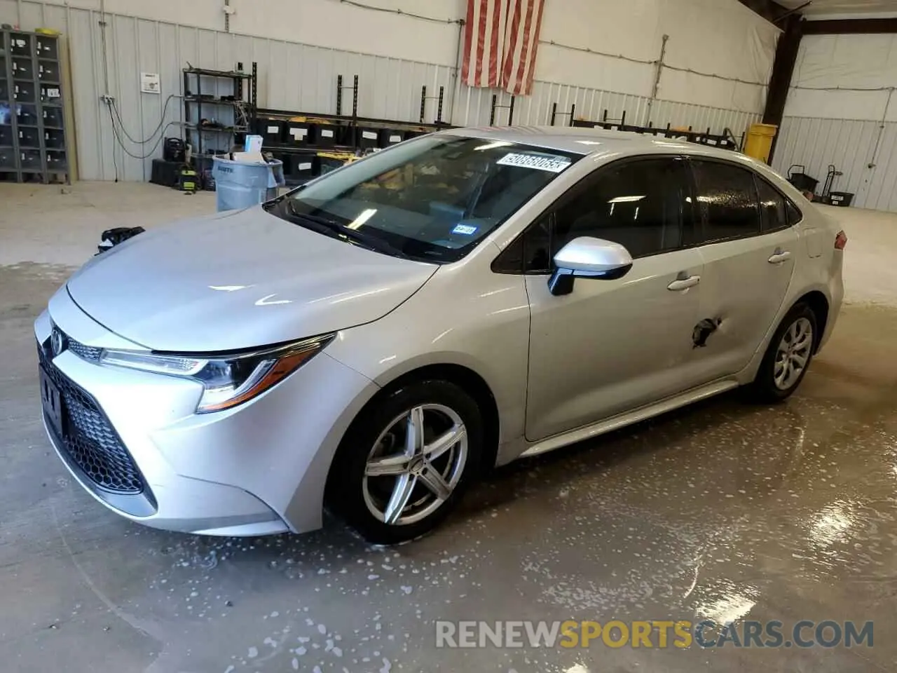 1 Photograph of a damaged car JTDEPMAE0NJ198731 TOYOTA COROLLA 2022