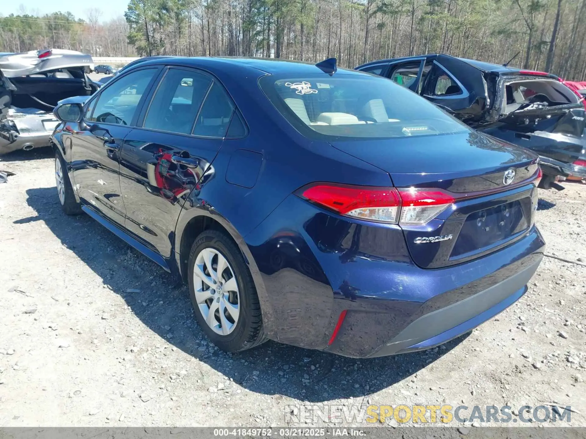 3 Photograph of a damaged car JTDEPMAE0NJ198776 TOYOTA COROLLA 2022