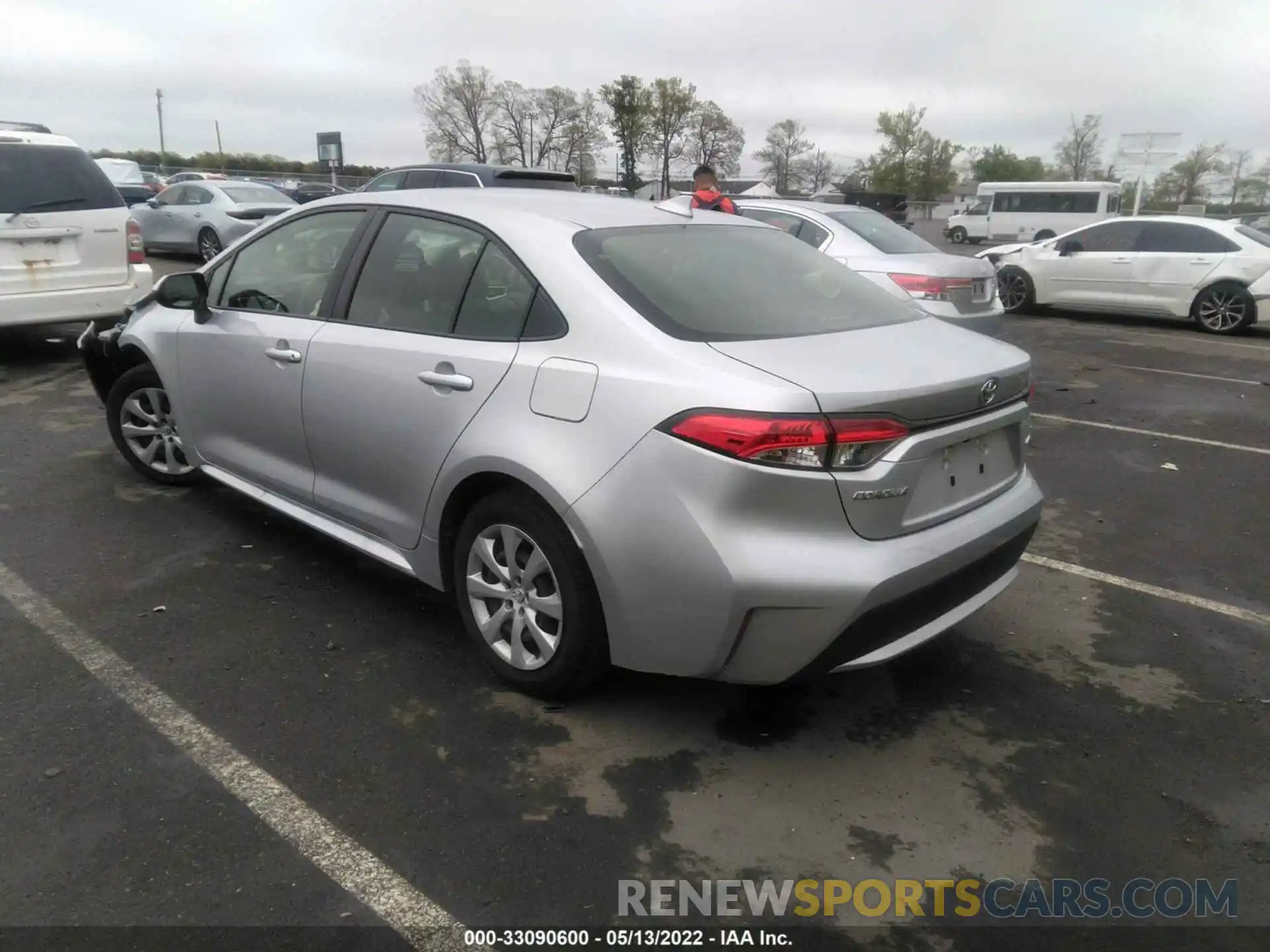 3 Photograph of a damaged car JTDEPMAE0NJ205449 TOYOTA COROLLA 2022