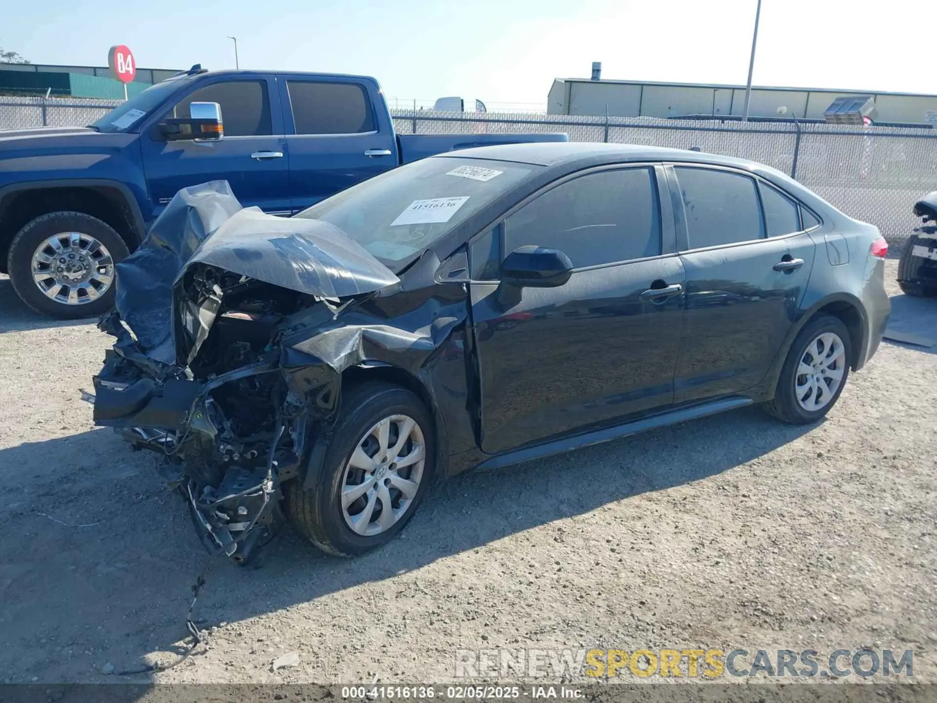 2 Photograph of a damaged car JTDEPMAE0NJ210800 TOYOTA COROLLA 2022