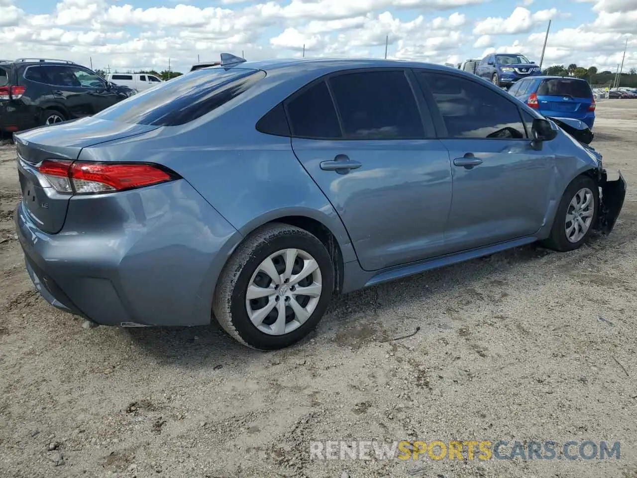 3 Photograph of a damaged car JTDEPMAE0NJ215009 TOYOTA COROLLA 2022