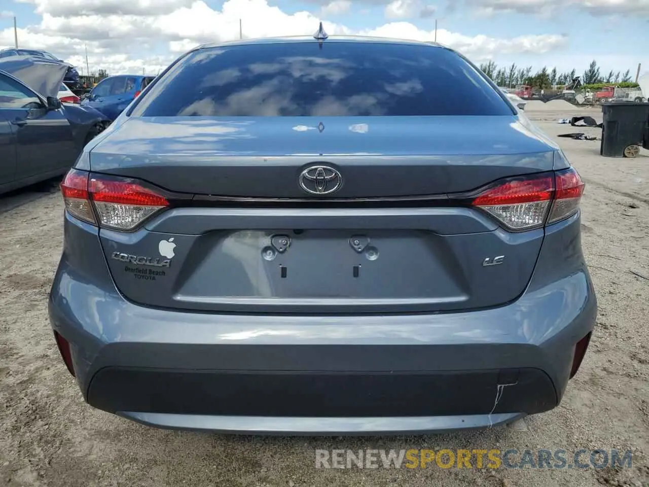 6 Photograph of a damaged car JTDEPMAE0NJ215009 TOYOTA COROLLA 2022