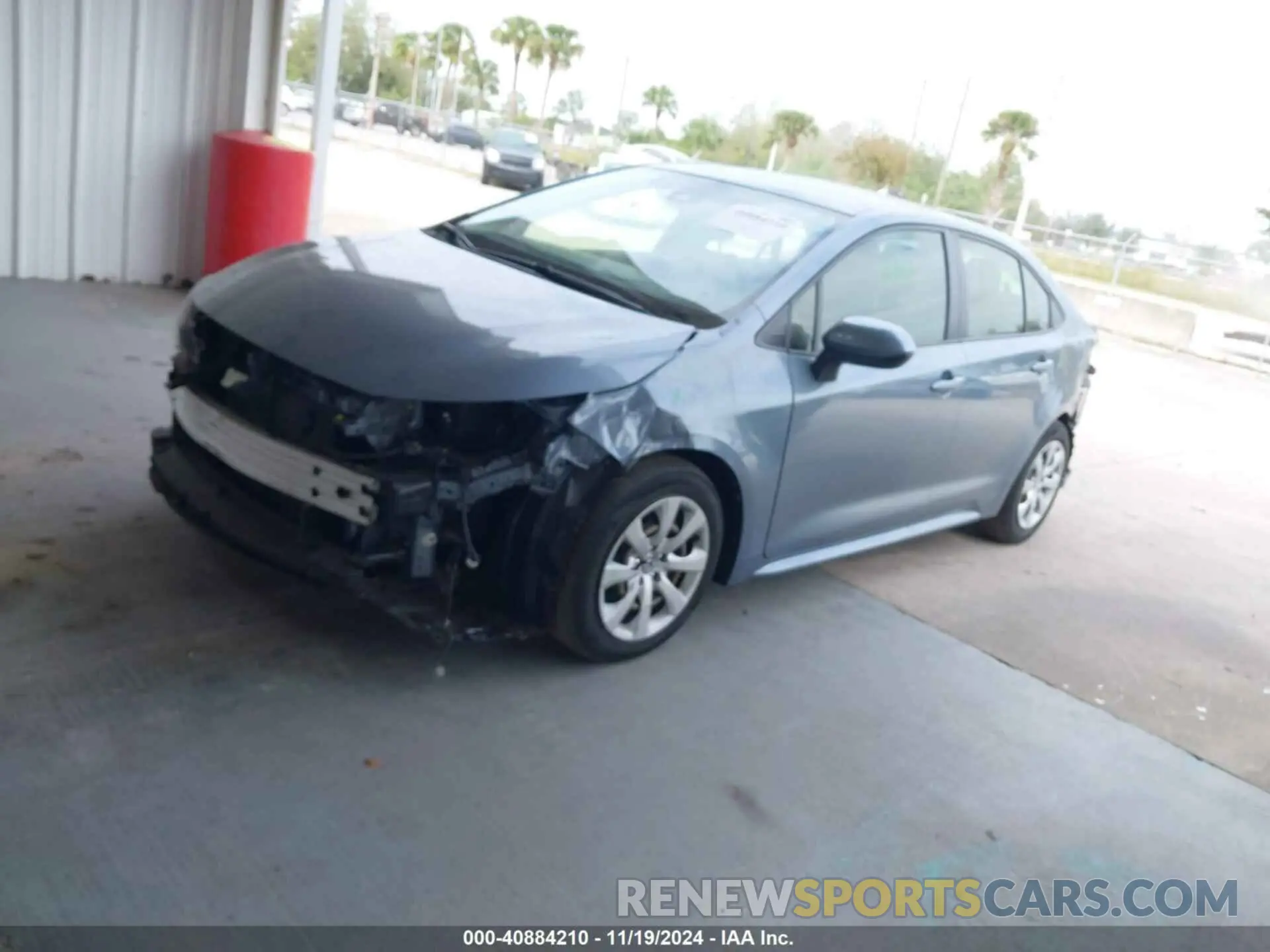2 Photograph of a damaged car JTDEPMAE0NJ218198 TOYOTA COROLLA 2022