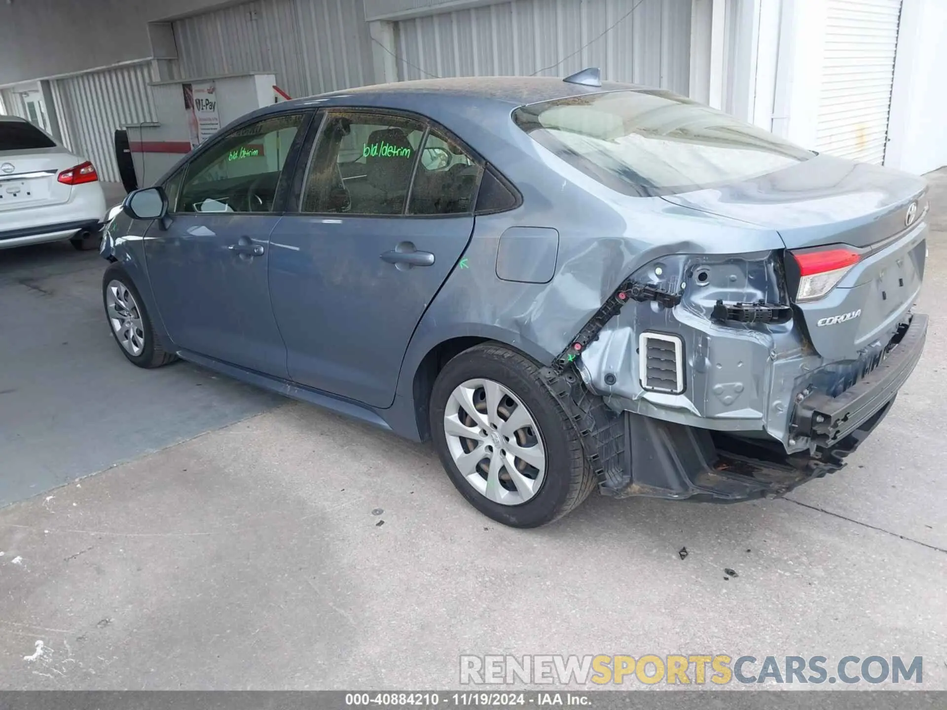 3 Photograph of a damaged car JTDEPMAE0NJ218198 TOYOTA COROLLA 2022