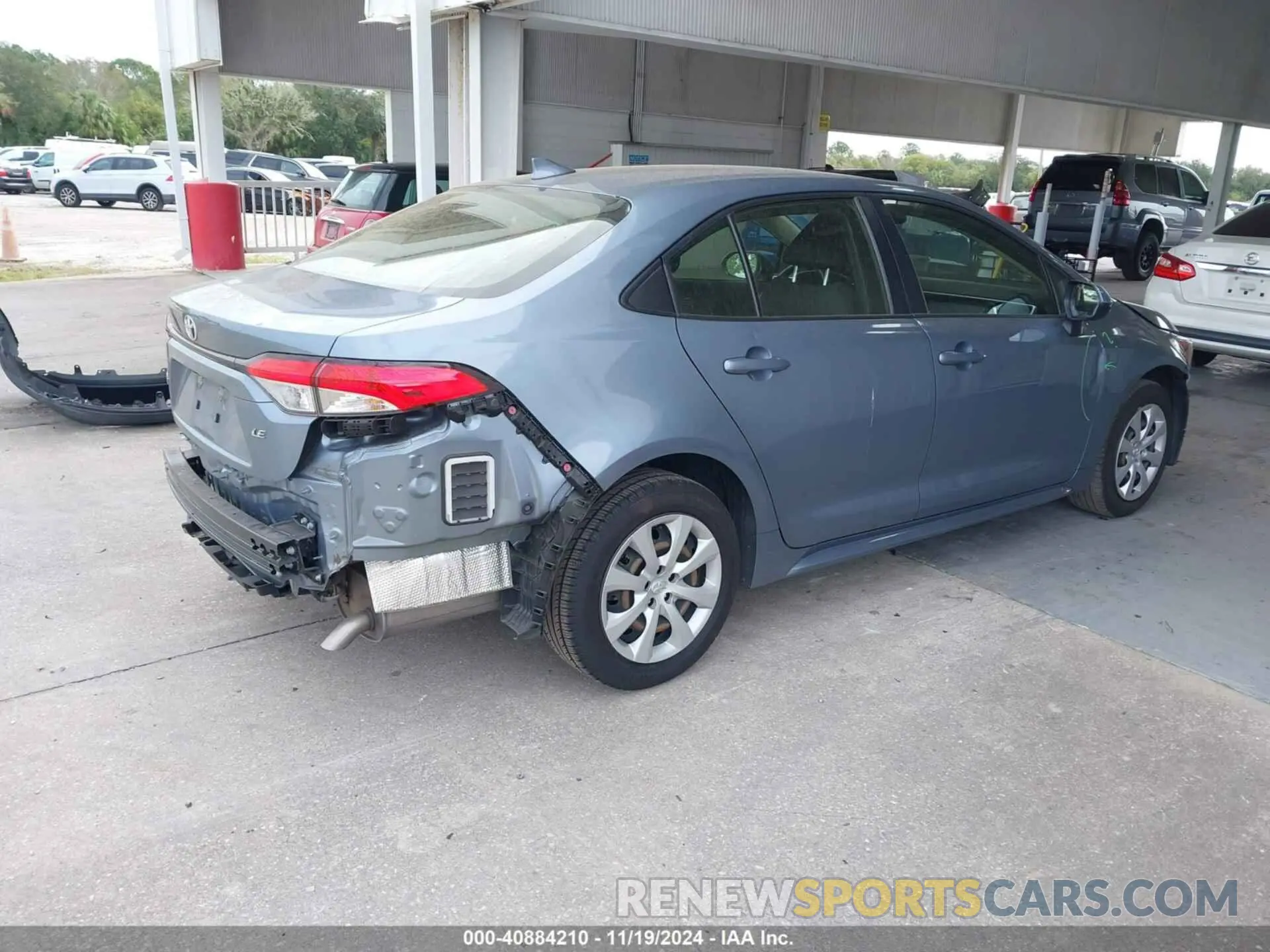 4 Photograph of a damaged car JTDEPMAE0NJ218198 TOYOTA COROLLA 2022