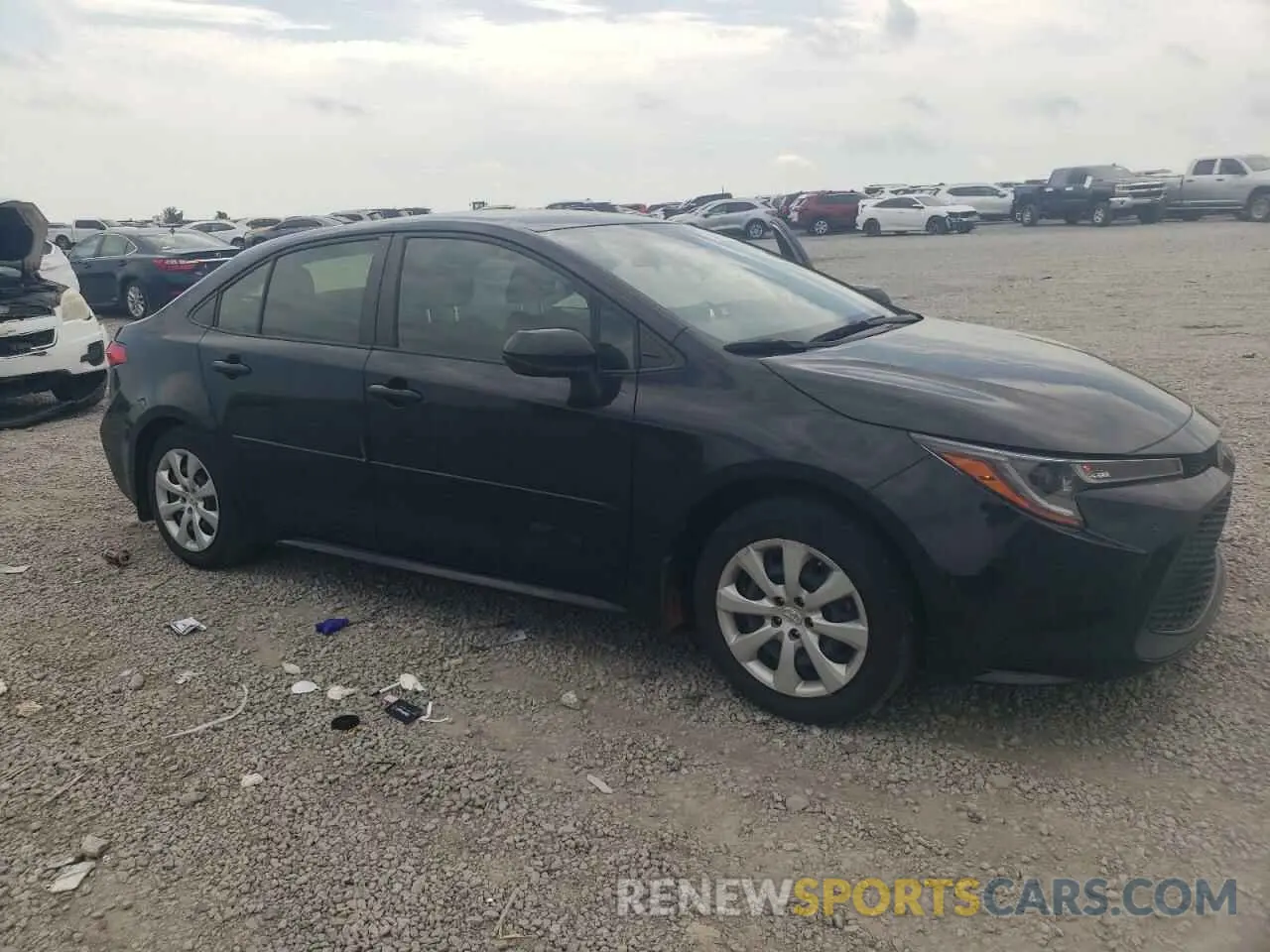 4 Photograph of a damaged car JTDEPMAE0NJ222476 TOYOTA COROLLA 2022