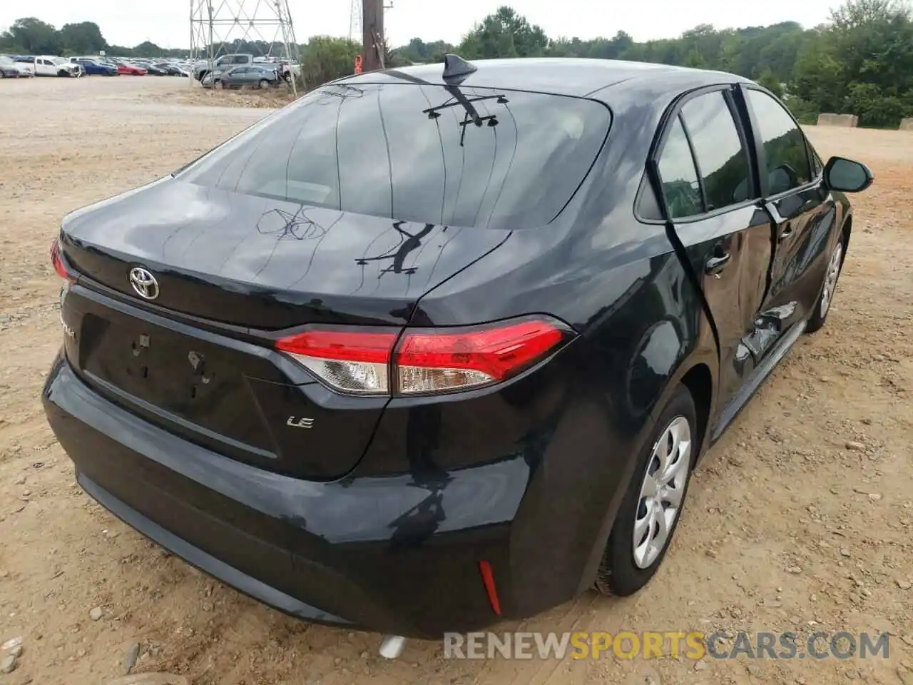 4 Photograph of a damaged car JTDEPMAE0NJ225653 TOYOTA COROLLA 2022