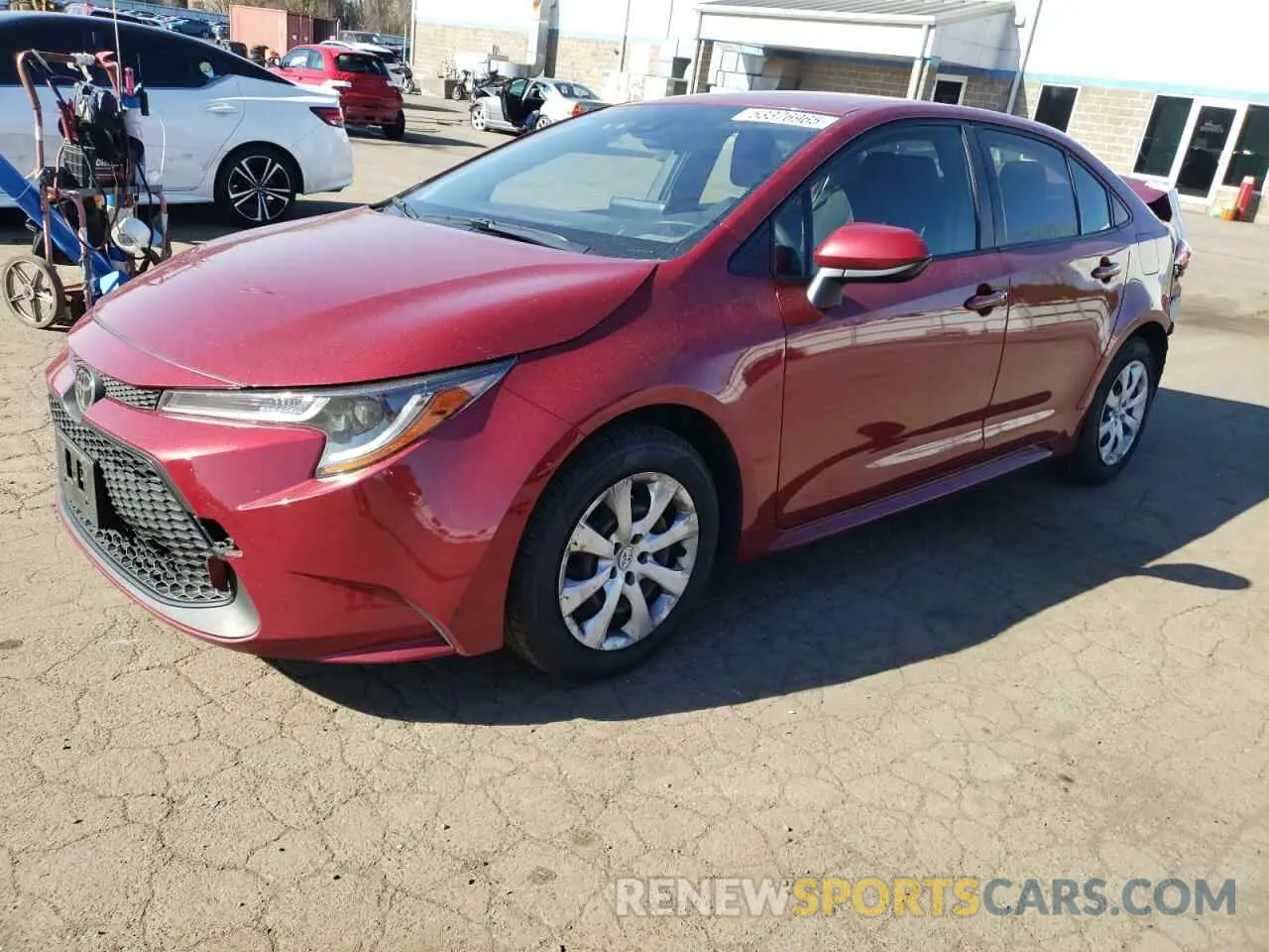 1 Photograph of a damaged car JTDEPMAE0NJ227869 TOYOTA COROLLA 2022