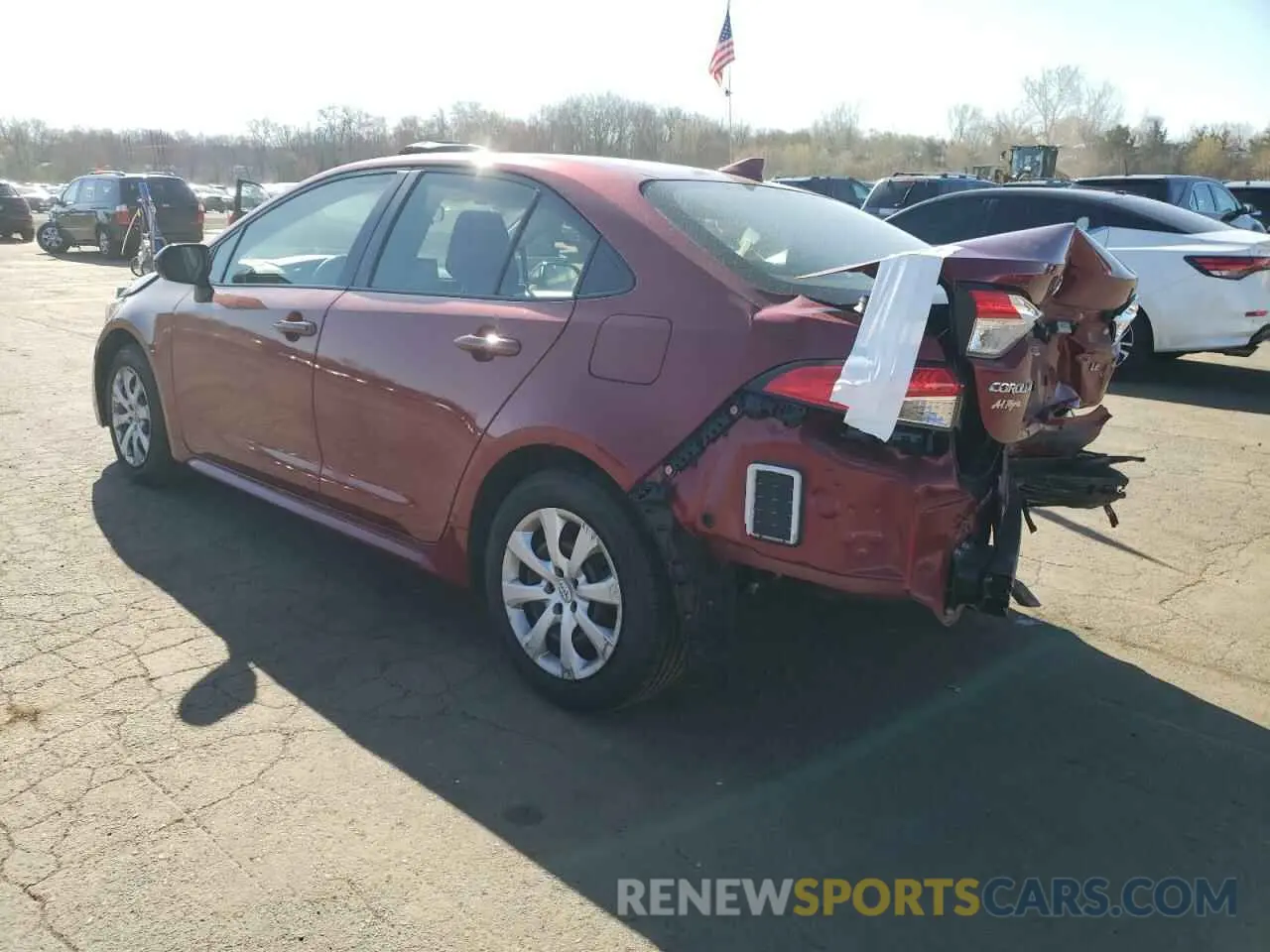 2 Photograph of a damaged car JTDEPMAE0NJ227869 TOYOTA COROLLA 2022
