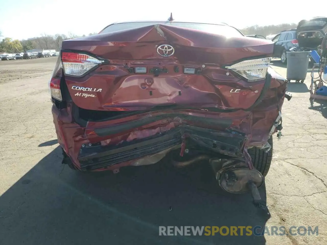 6 Photograph of a damaged car JTDEPMAE0NJ227869 TOYOTA COROLLA 2022