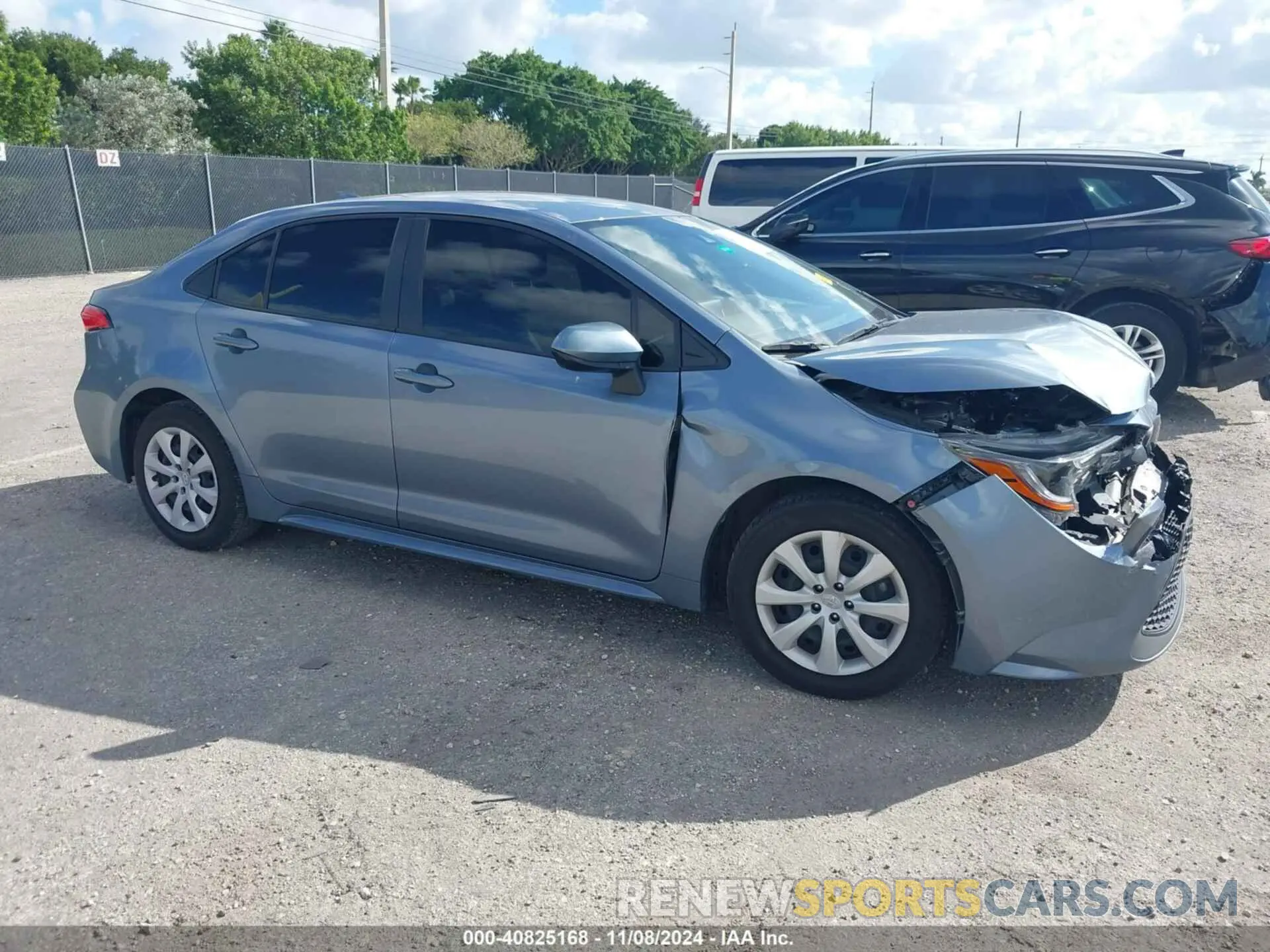 1 Photograph of a damaged car JTDEPMAE0NJ228701 TOYOTA COROLLA 2022