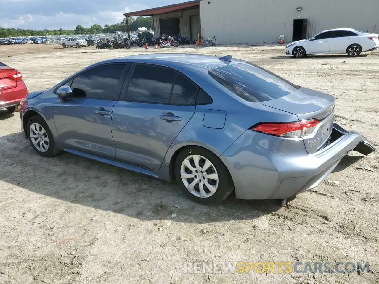 2 Photograph of a damaged car JTDEPMAE0NJ230948 TOYOTA COROLLA 2022