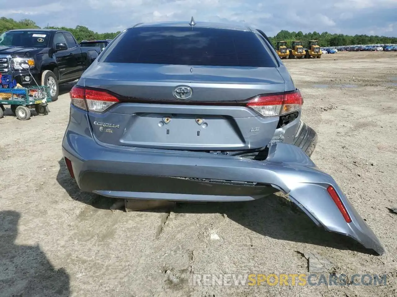 6 Photograph of a damaged car JTDEPMAE0NJ230948 TOYOTA COROLLA 2022
