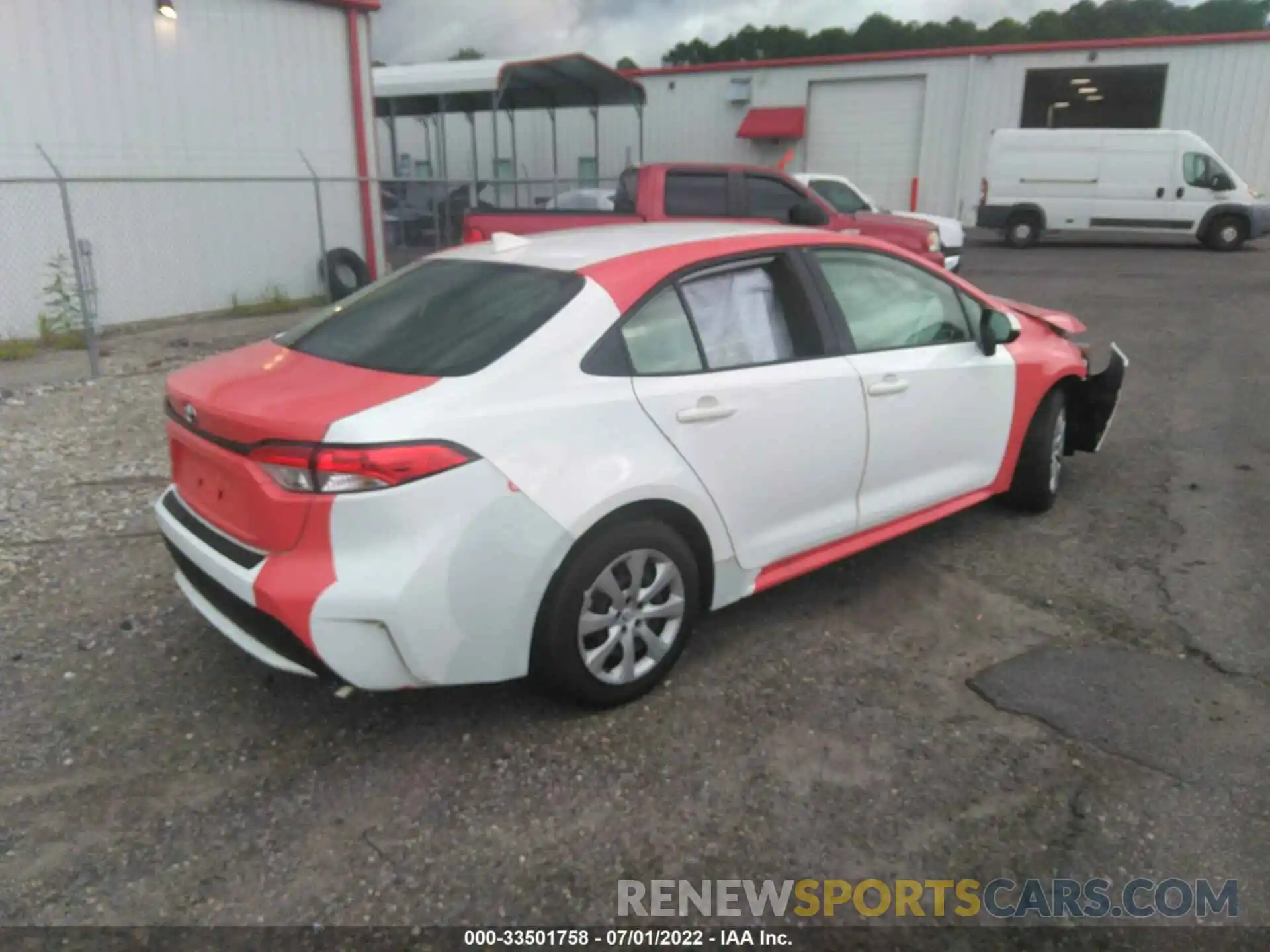 4 Photograph of a damaged car JTDEPMAE1N3006155 TOYOTA COROLLA 2022