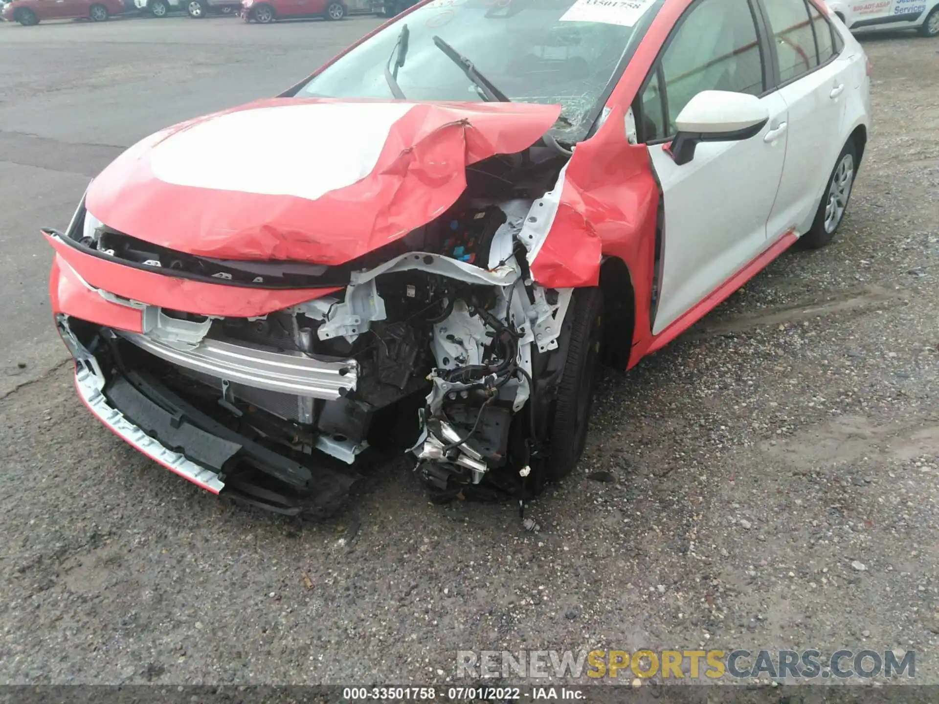 6 Photograph of a damaged car JTDEPMAE1N3006155 TOYOTA COROLLA 2022