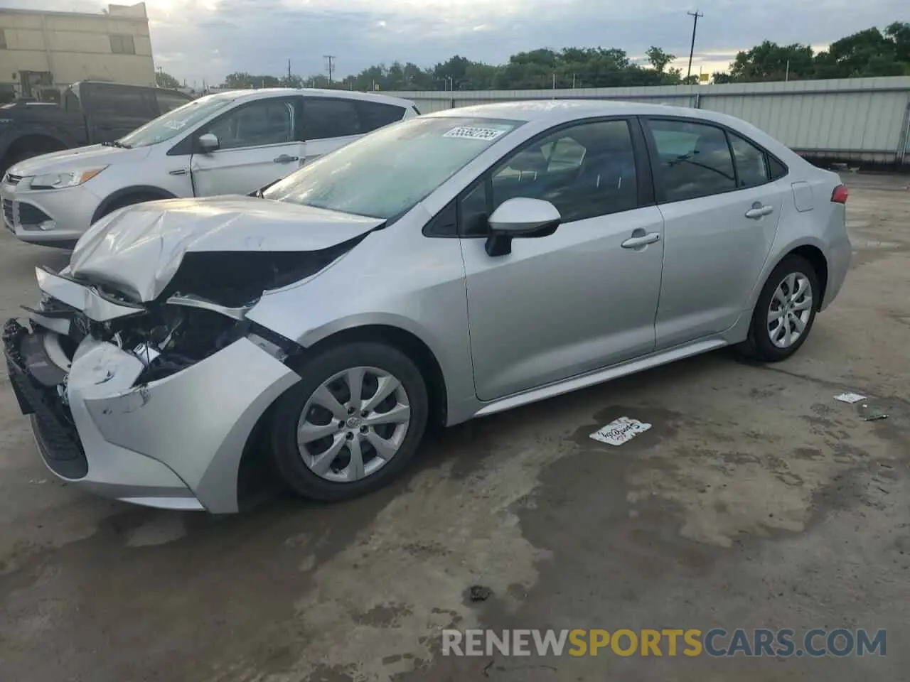 1 Photograph of a damaged car JTDEPMAE1N3007466 TOYOTA COROLLA 2022