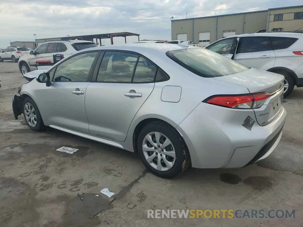 2 Photograph of a damaged car JTDEPMAE1N3007466 TOYOTA COROLLA 2022