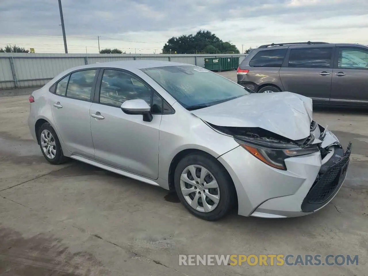 4 Photograph of a damaged car JTDEPMAE1N3007466 TOYOTA COROLLA 2022