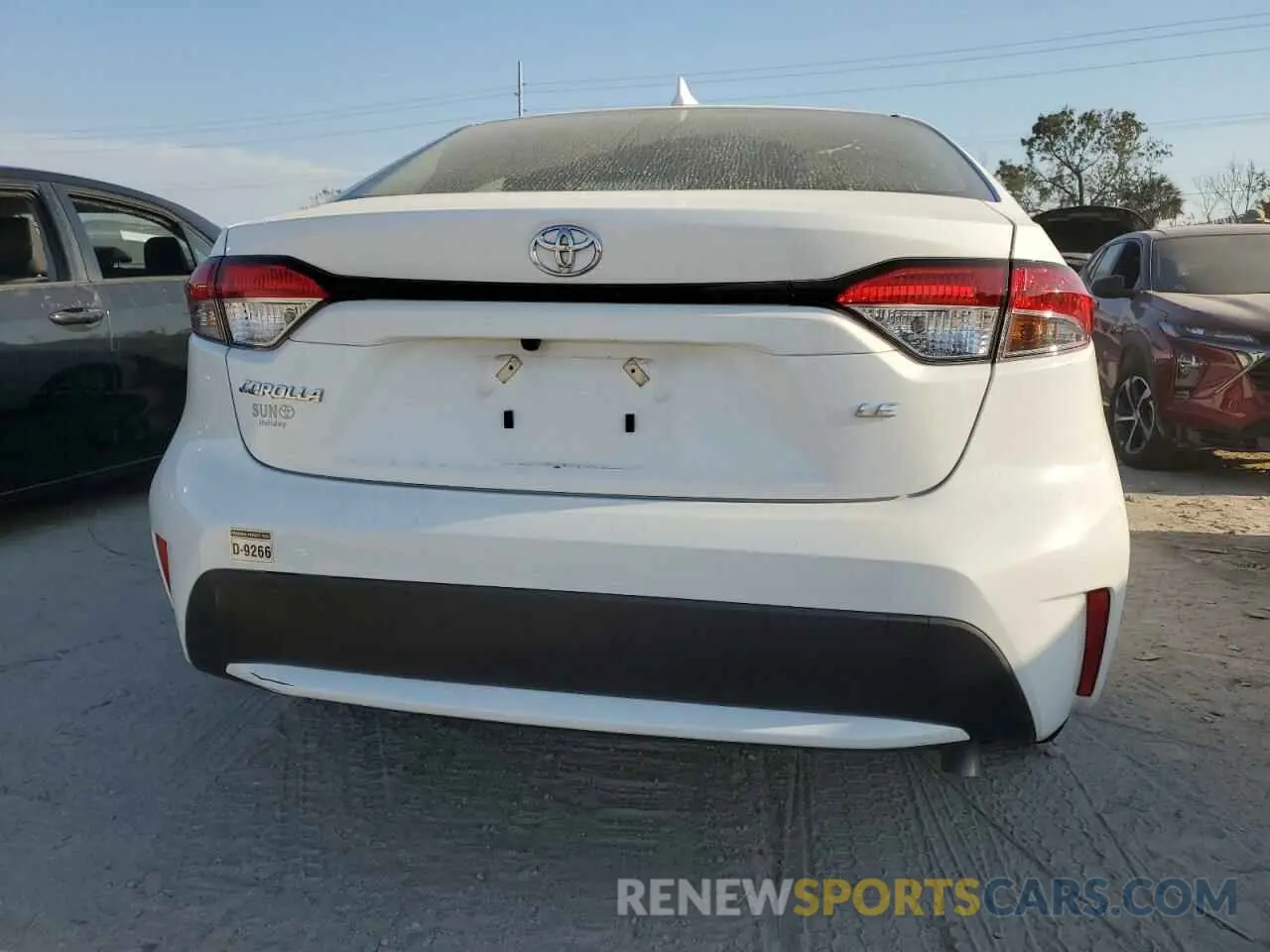 6 Photograph of a damaged car JTDEPMAE1N3008018 TOYOTA COROLLA 2022