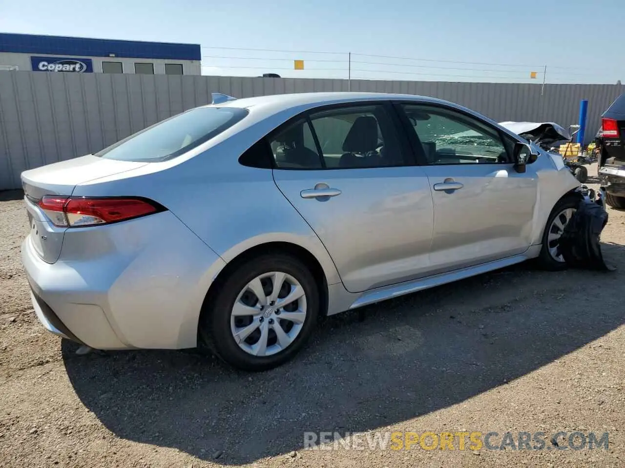 3 Photograph of a damaged car JTDEPMAE1N3008598 TOYOTA COROLLA 2022