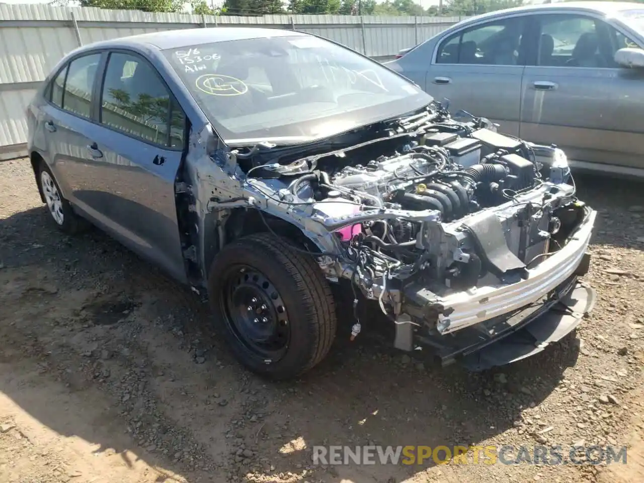 1 Photograph of a damaged car JTDEPMAE1N3010285 TOYOTA COROLLA 2022