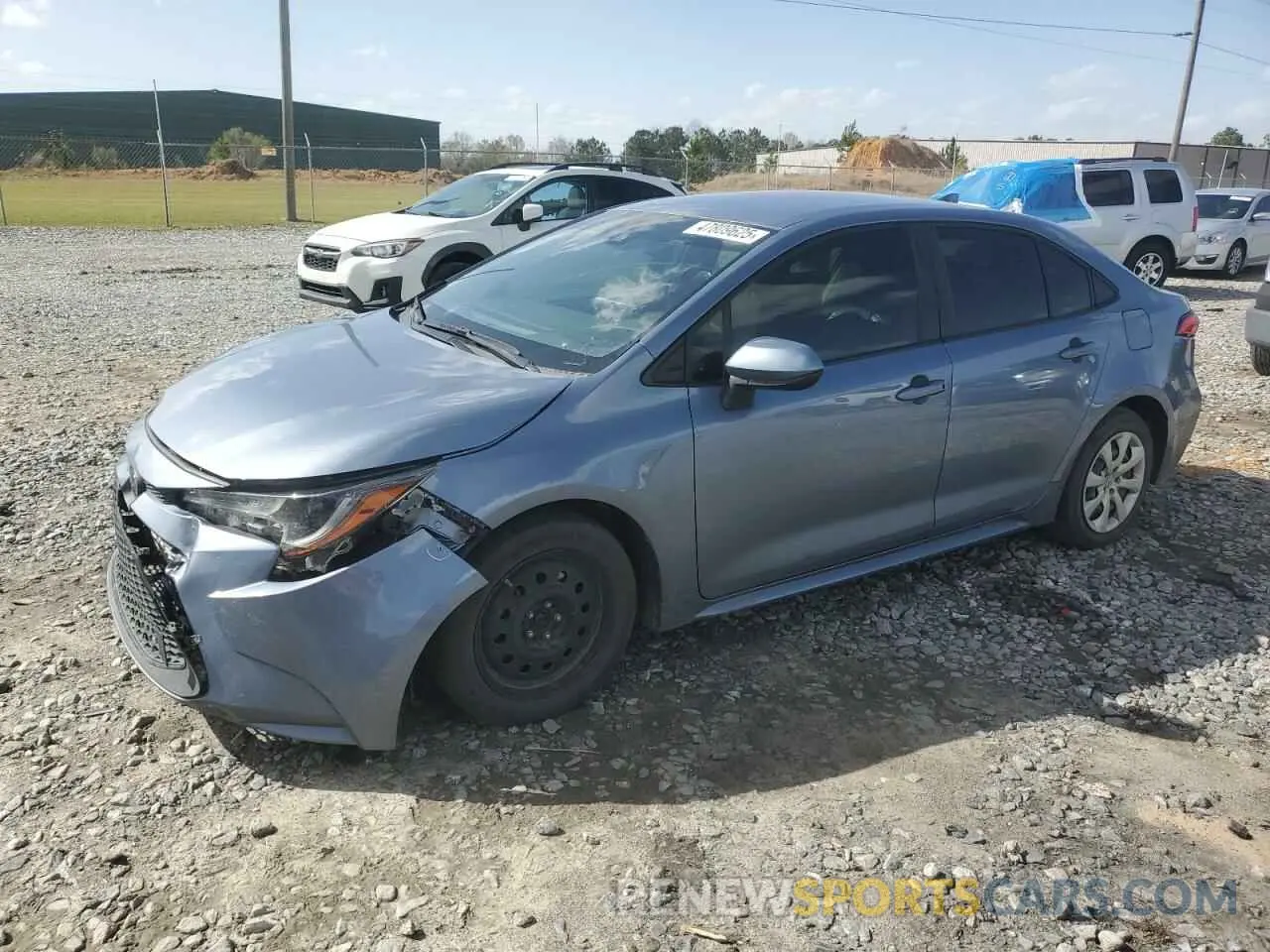 1 Photograph of a damaged car JTDEPMAE1N3011243 TOYOTA COROLLA 2022