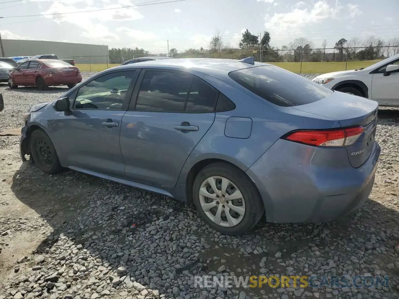 2 Photograph of a damaged car JTDEPMAE1N3011243 TOYOTA COROLLA 2022
