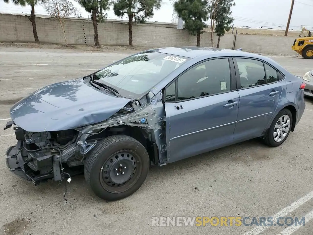 1 Photograph of a damaged car JTDEPMAE1N3012537 TOYOTA COROLLA 2022