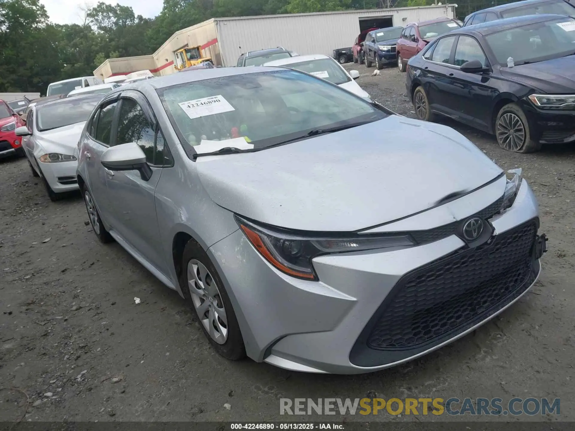 1 Photograph of a damaged car JTDEPMAE1N3014921 TOYOTA COROLLA 2022