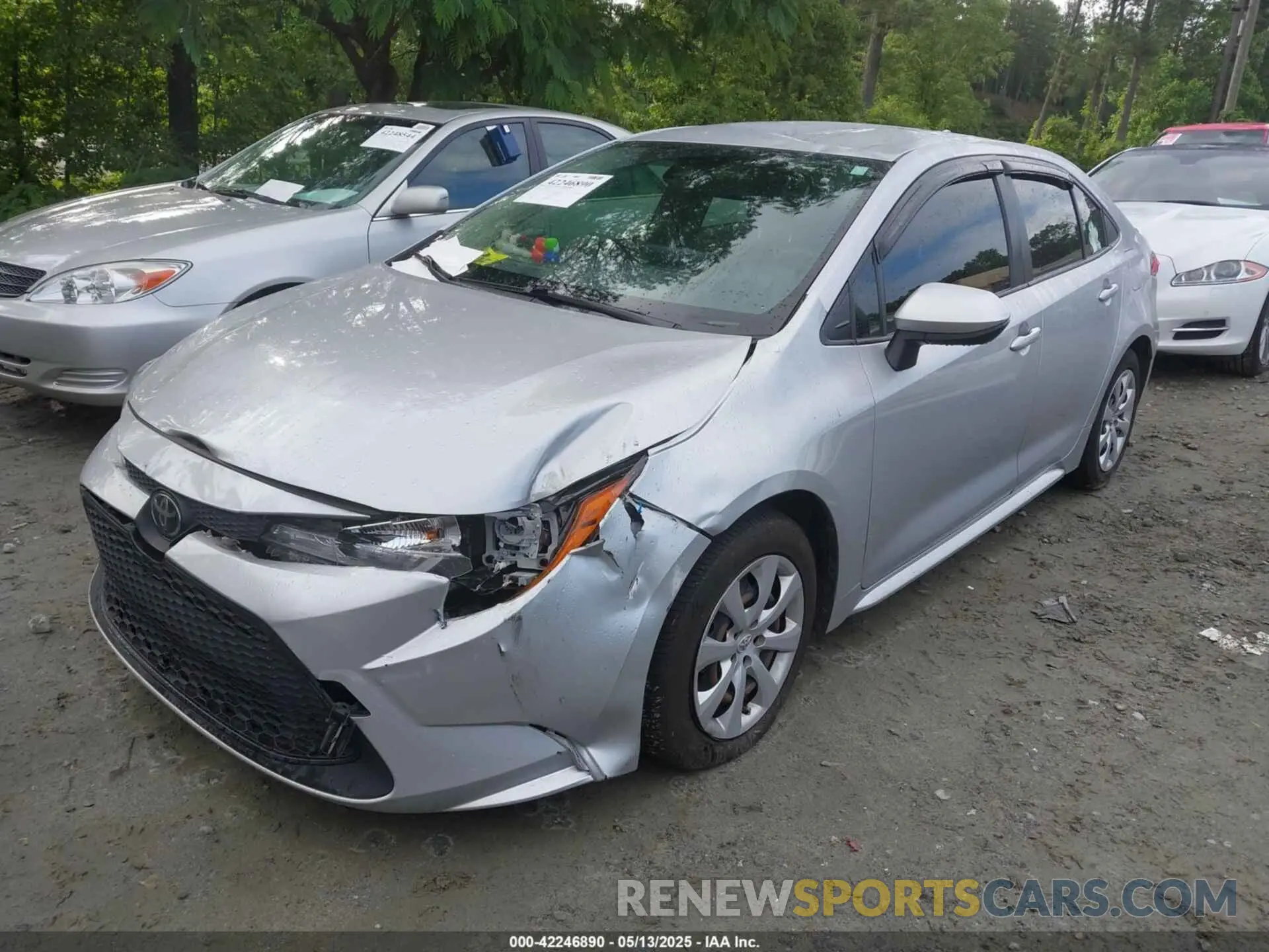 2 Photograph of a damaged car JTDEPMAE1N3014921 TOYOTA COROLLA 2022