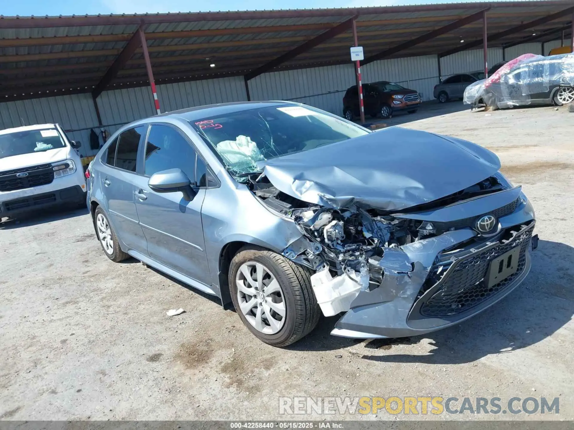 1 Photograph of a damaged car JTDEPMAE1N3029998 TOYOTA COROLLA 2022