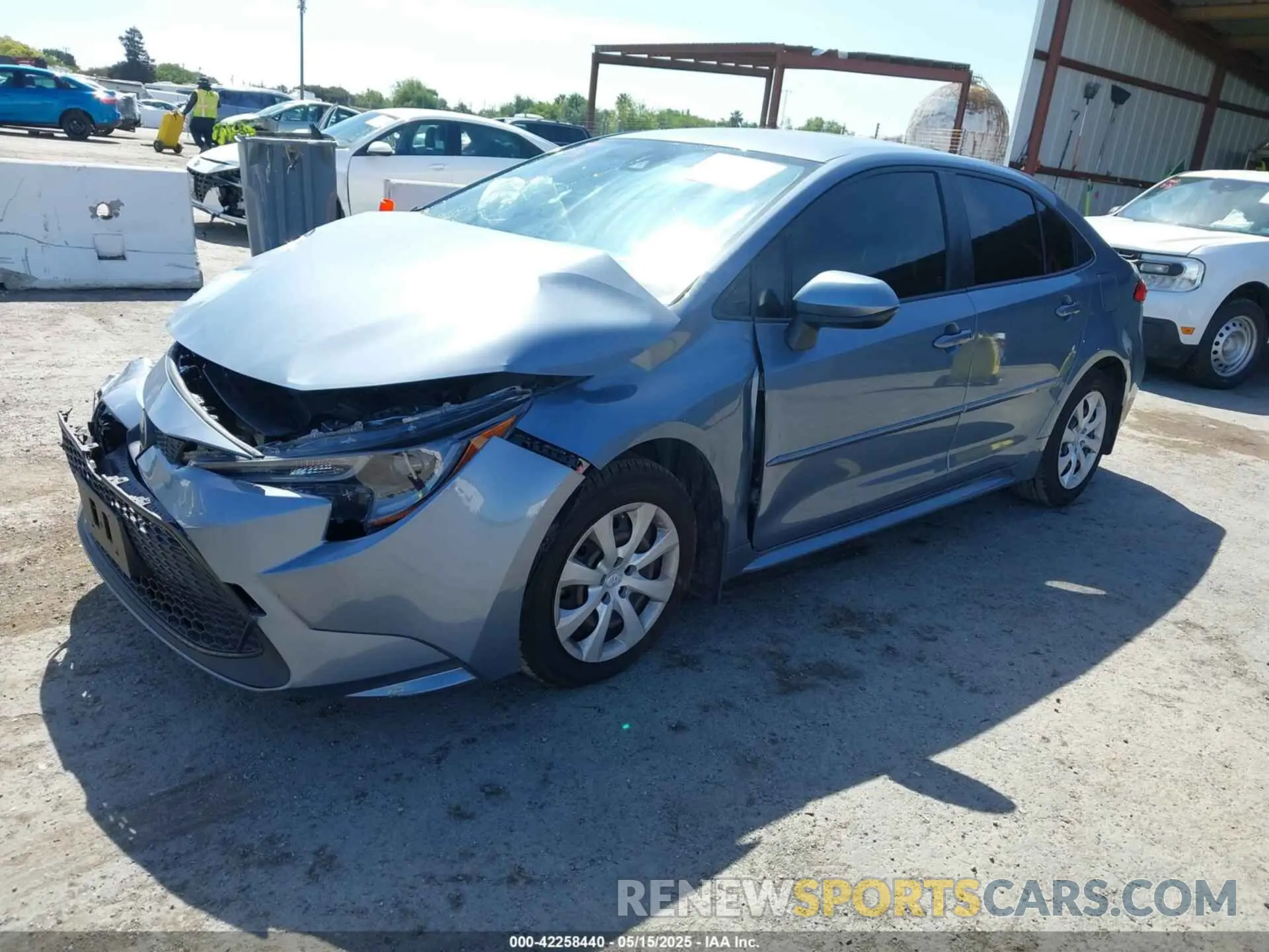 2 Photograph of a damaged car JTDEPMAE1N3029998 TOYOTA COROLLA 2022