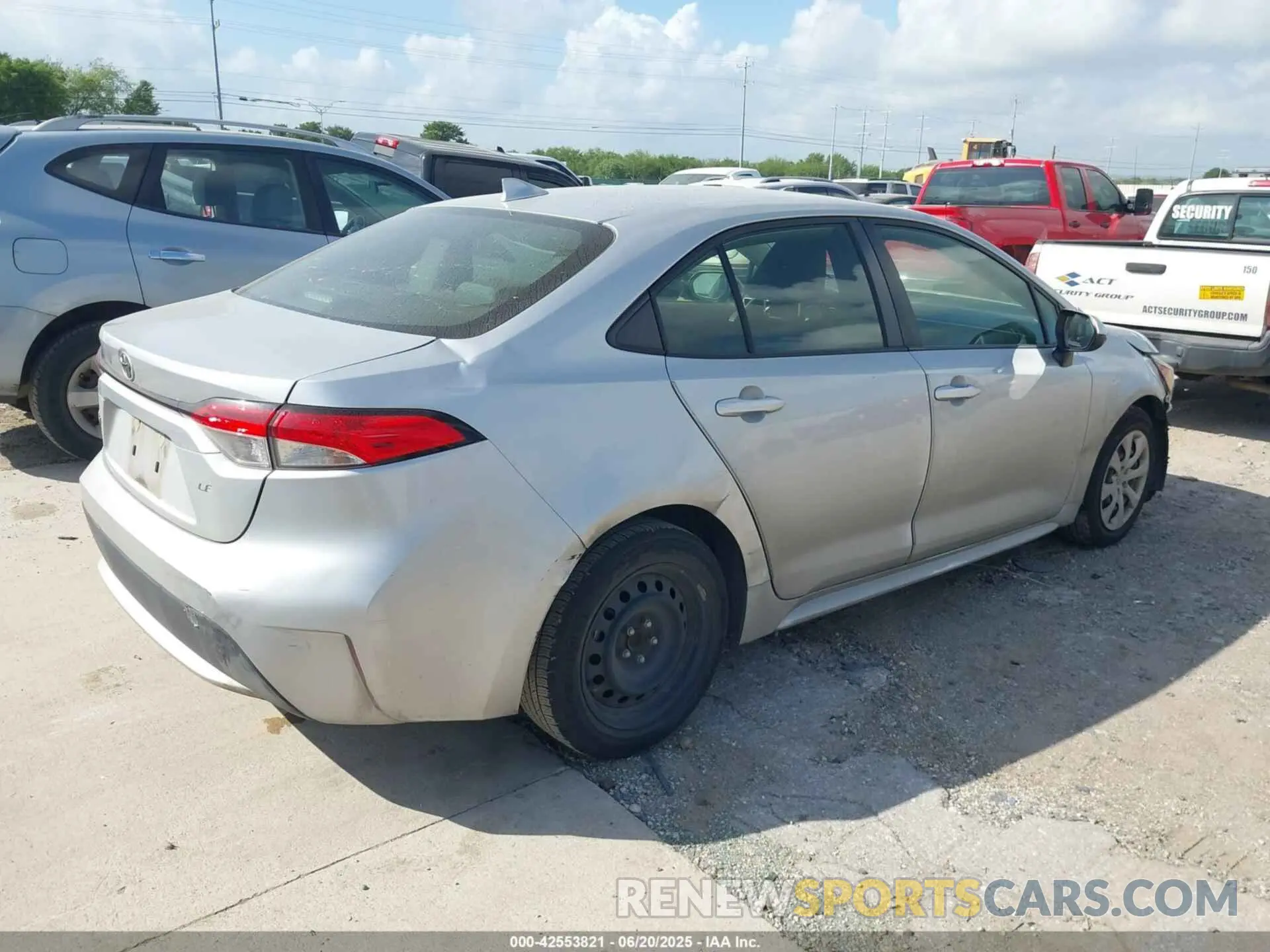 4 Photograph of a damaged car JTDEPMAE1NJ191853 TOYOTA COROLLA 2022