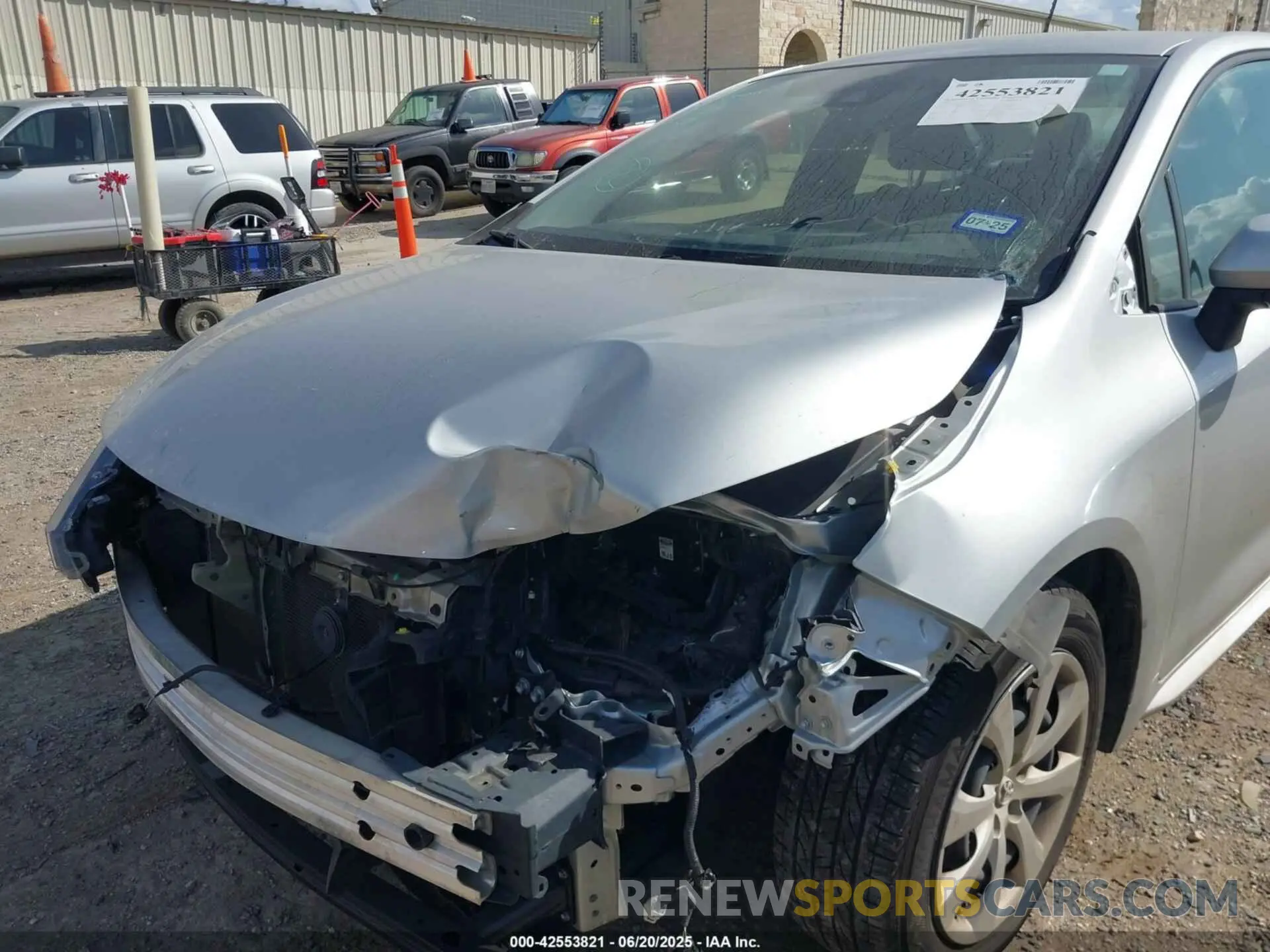 6 Photograph of a damaged car JTDEPMAE1NJ191853 TOYOTA COROLLA 2022