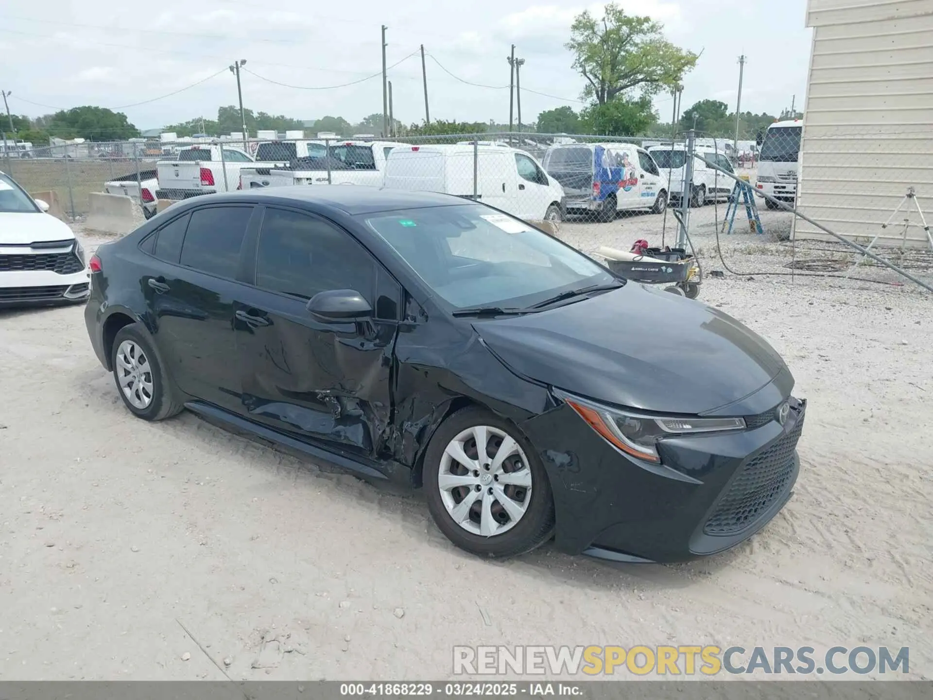 1 Photograph of a damaged car JTDEPMAE1NJ192825 TOYOTA COROLLA 2022